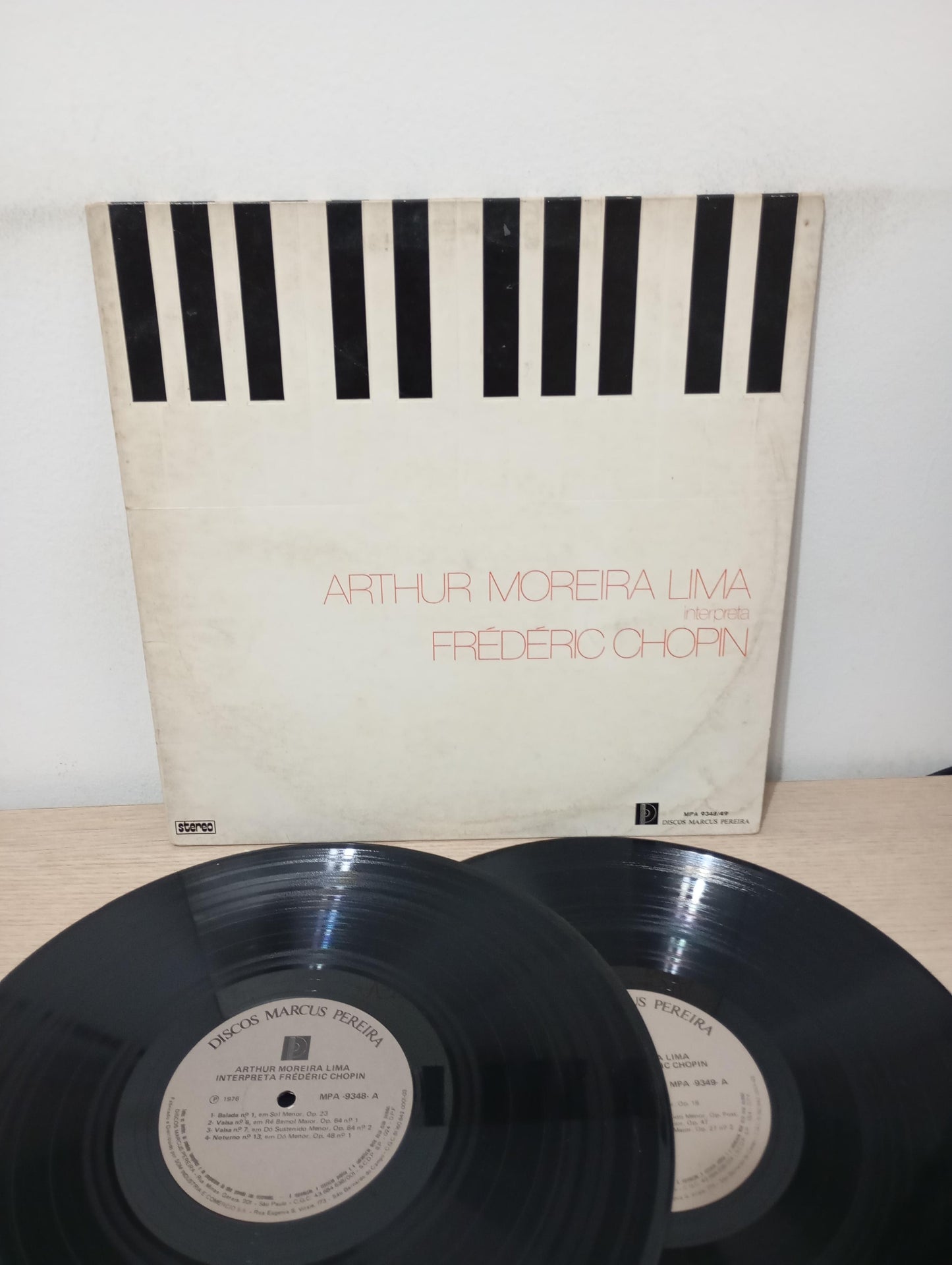 Lp Vinil Arthur Moreira Lima Interpreta Chopin Duplo