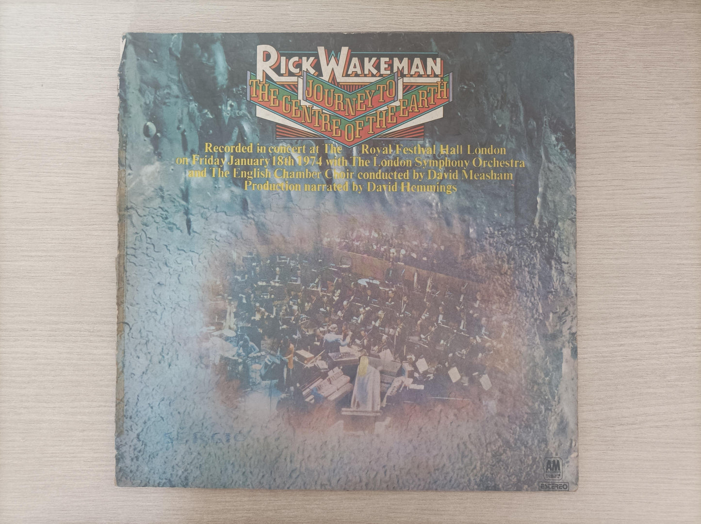 Disco Vinil Journey To The Centre Rick Wakeman Com Encarte A