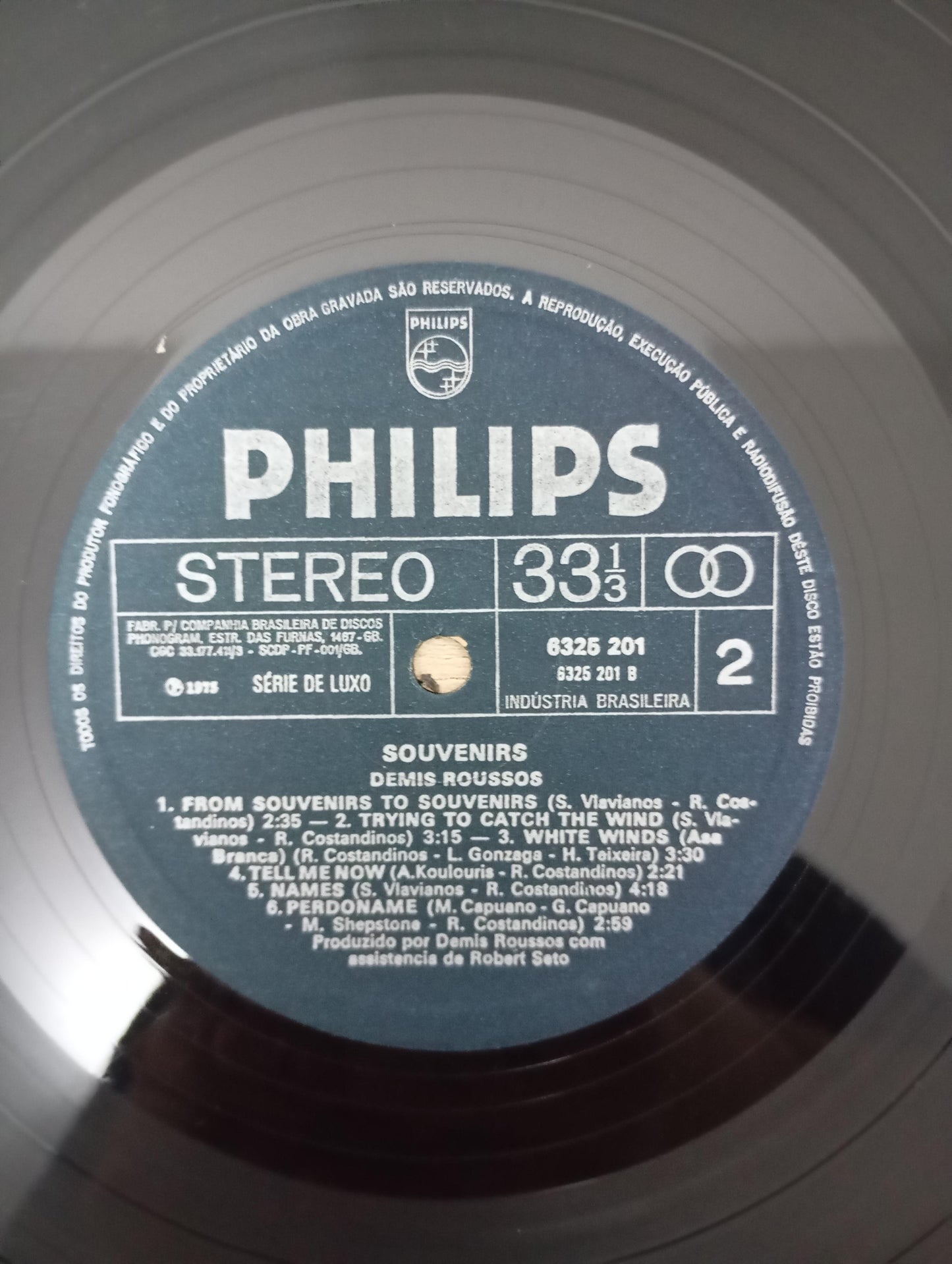 Lp Vinil Demis Roussos Souvenirs