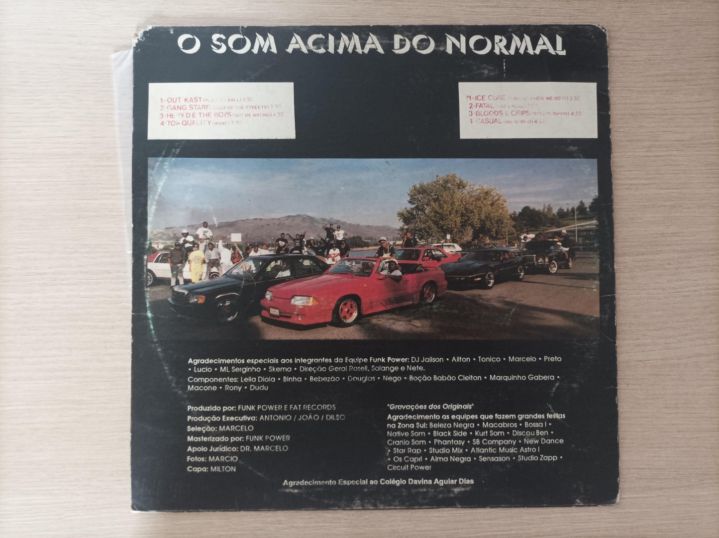 Lp Vinil Funk Power O Som Acima do Normal Vol. 1