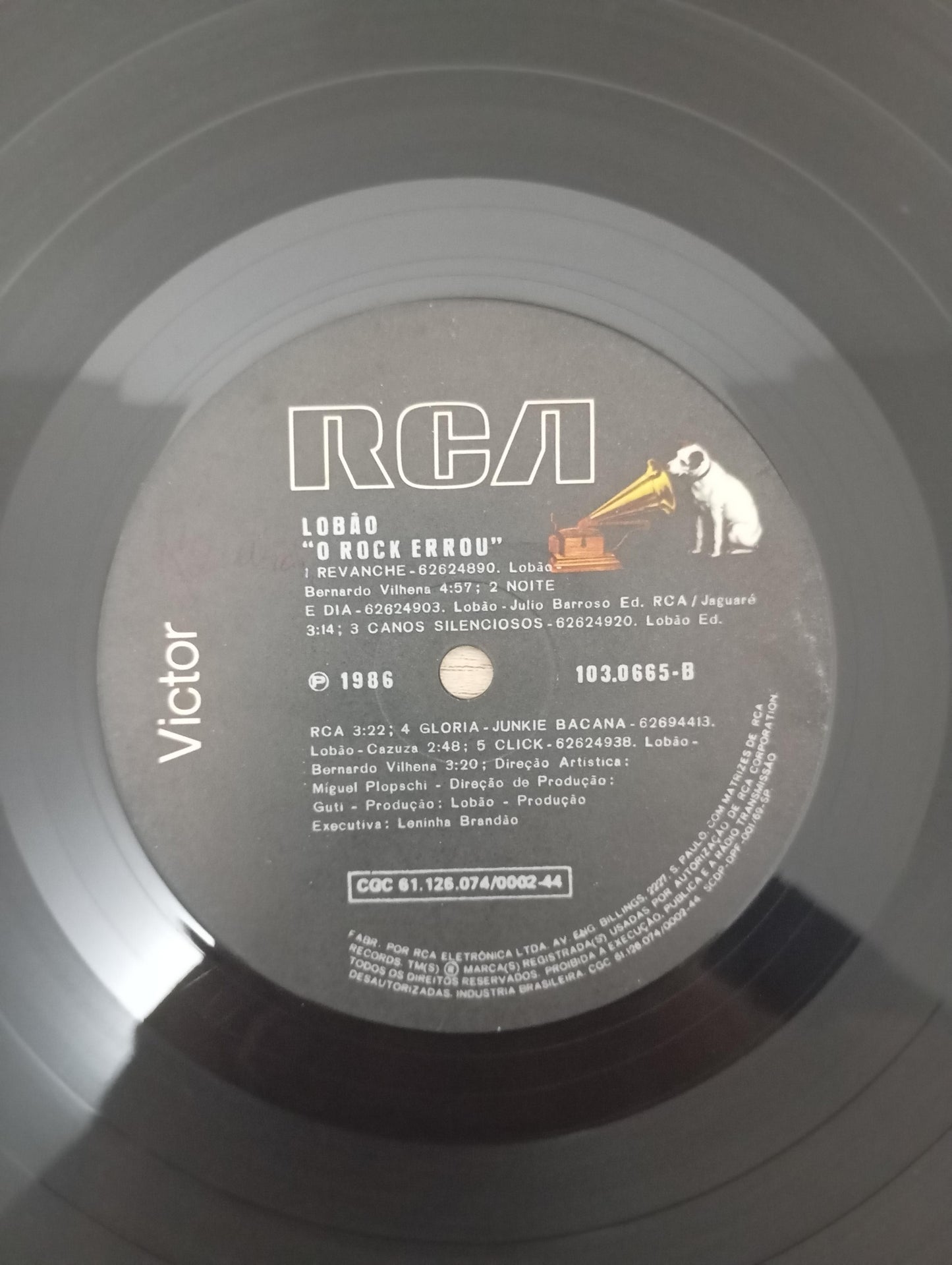 Lp Vinil Lobão O Rock Errou