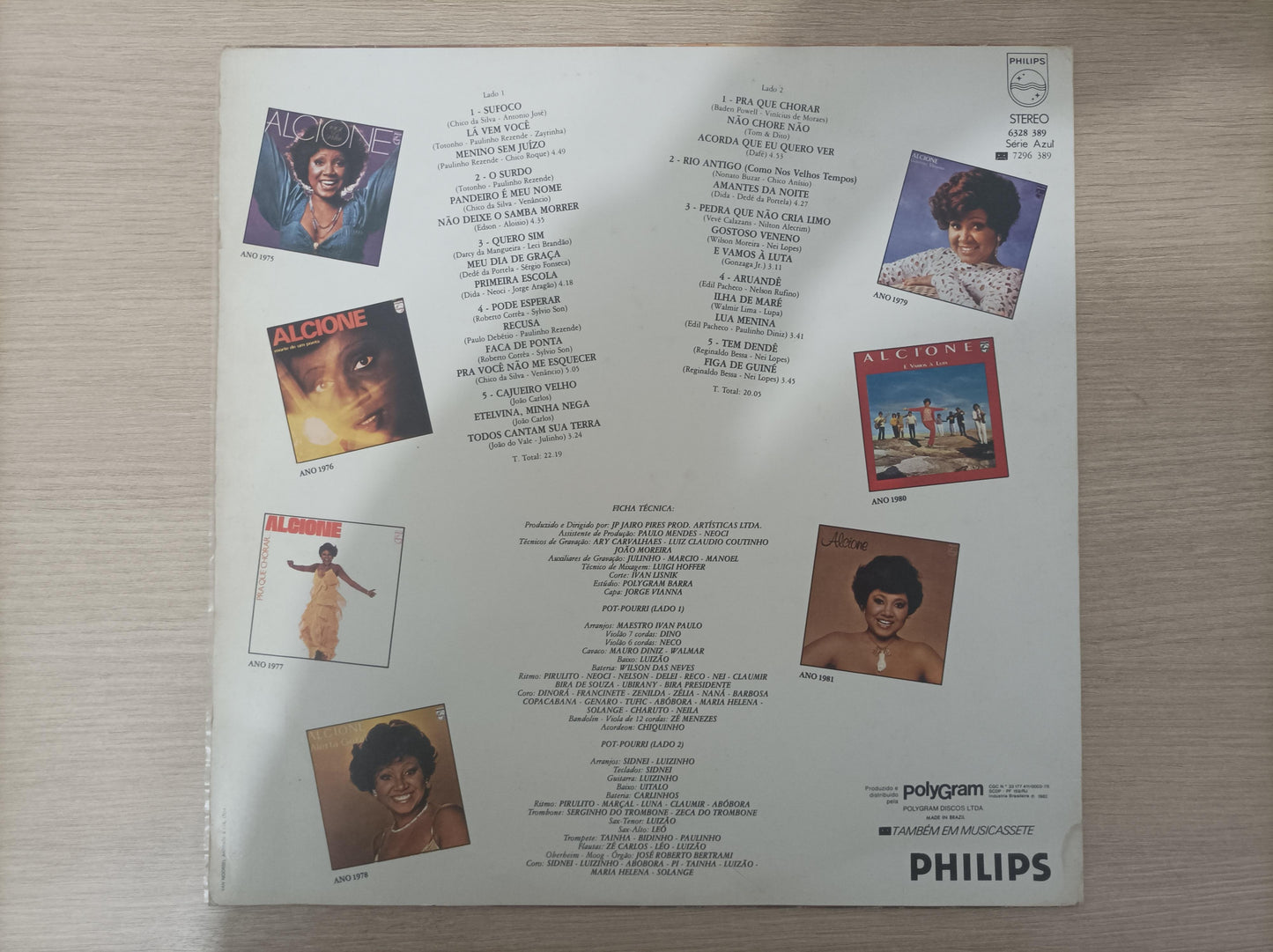 Lp Vinil Alcione 10 Anos Depois