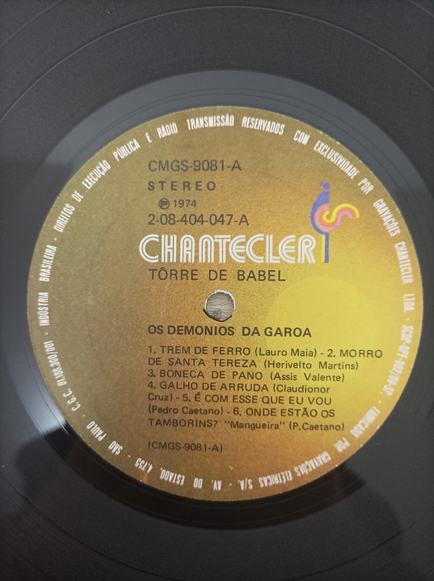 Lp Vinil Os Demônios Da Garoa Tôrre De Babel