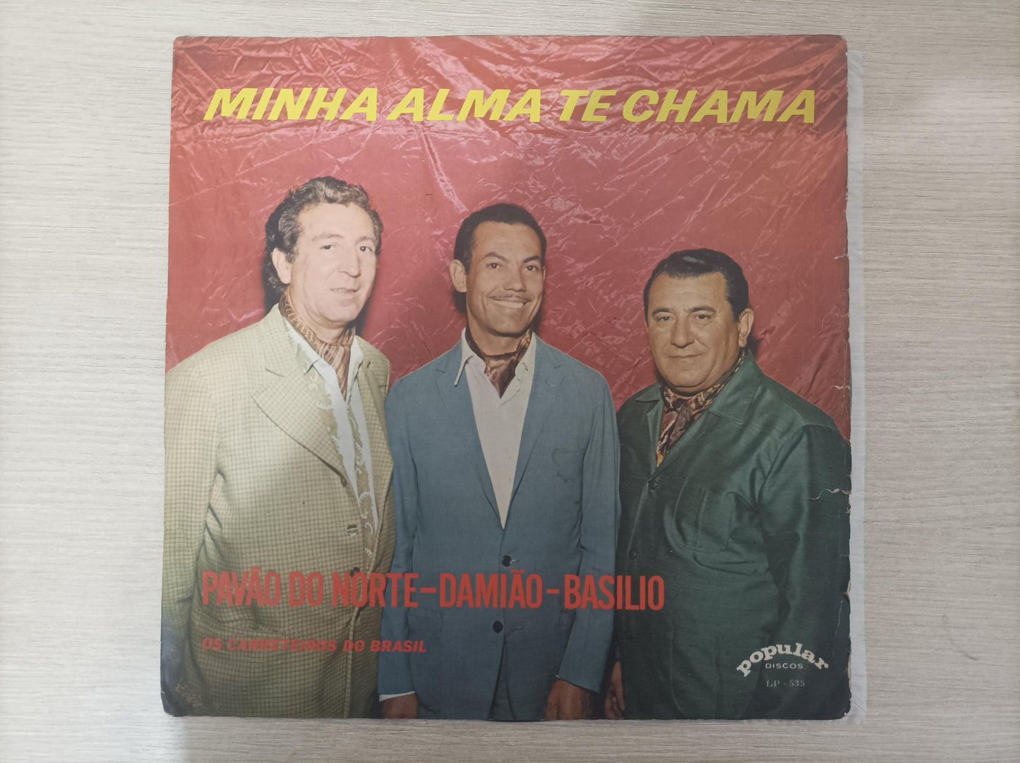 Lp Vinil Pavão do Norte Damião e Basilio Minha Alma Te Chama