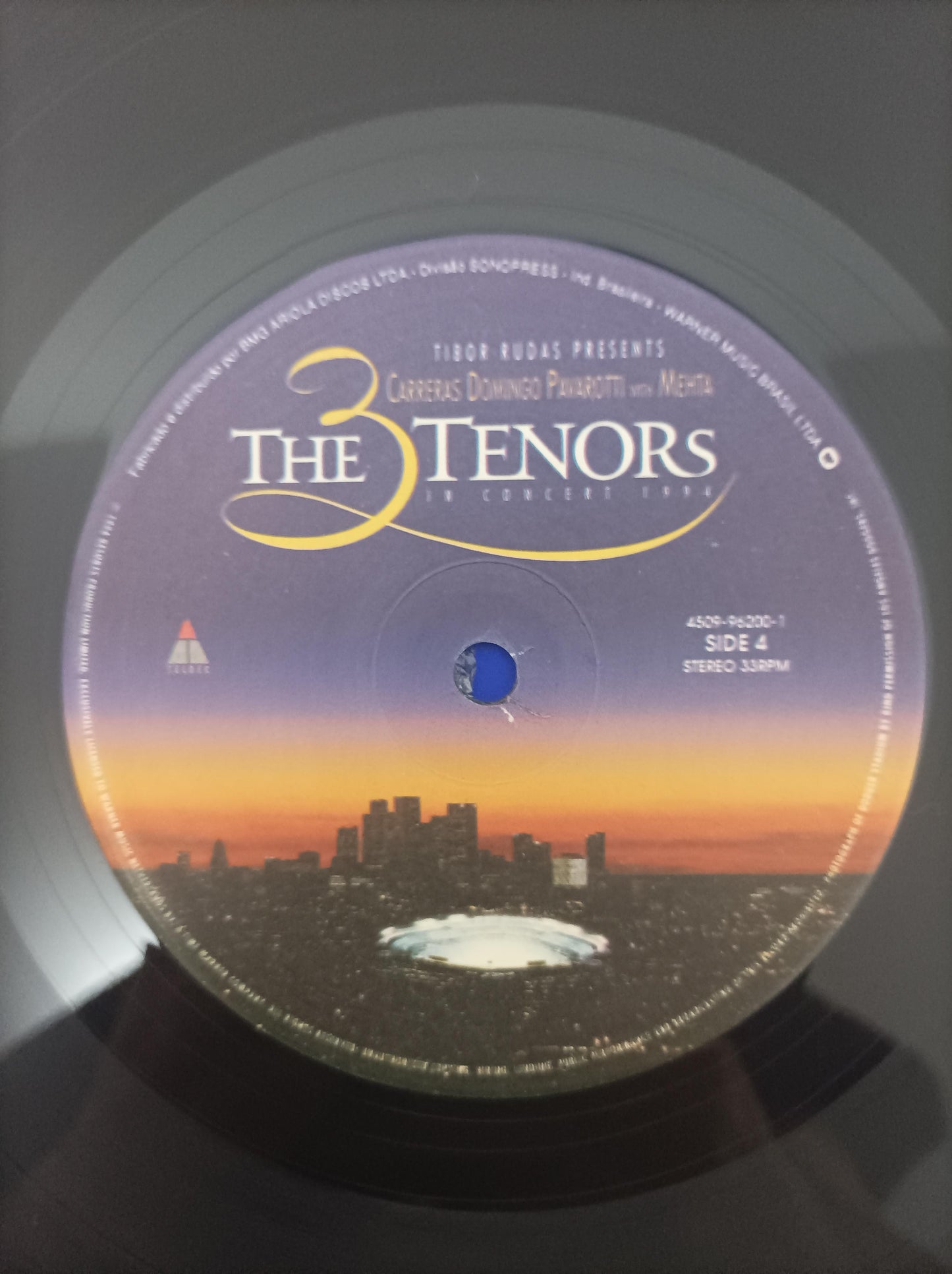 Lp Vinil The 3 Tenors In Concert 1994 Duplo Com Encartes