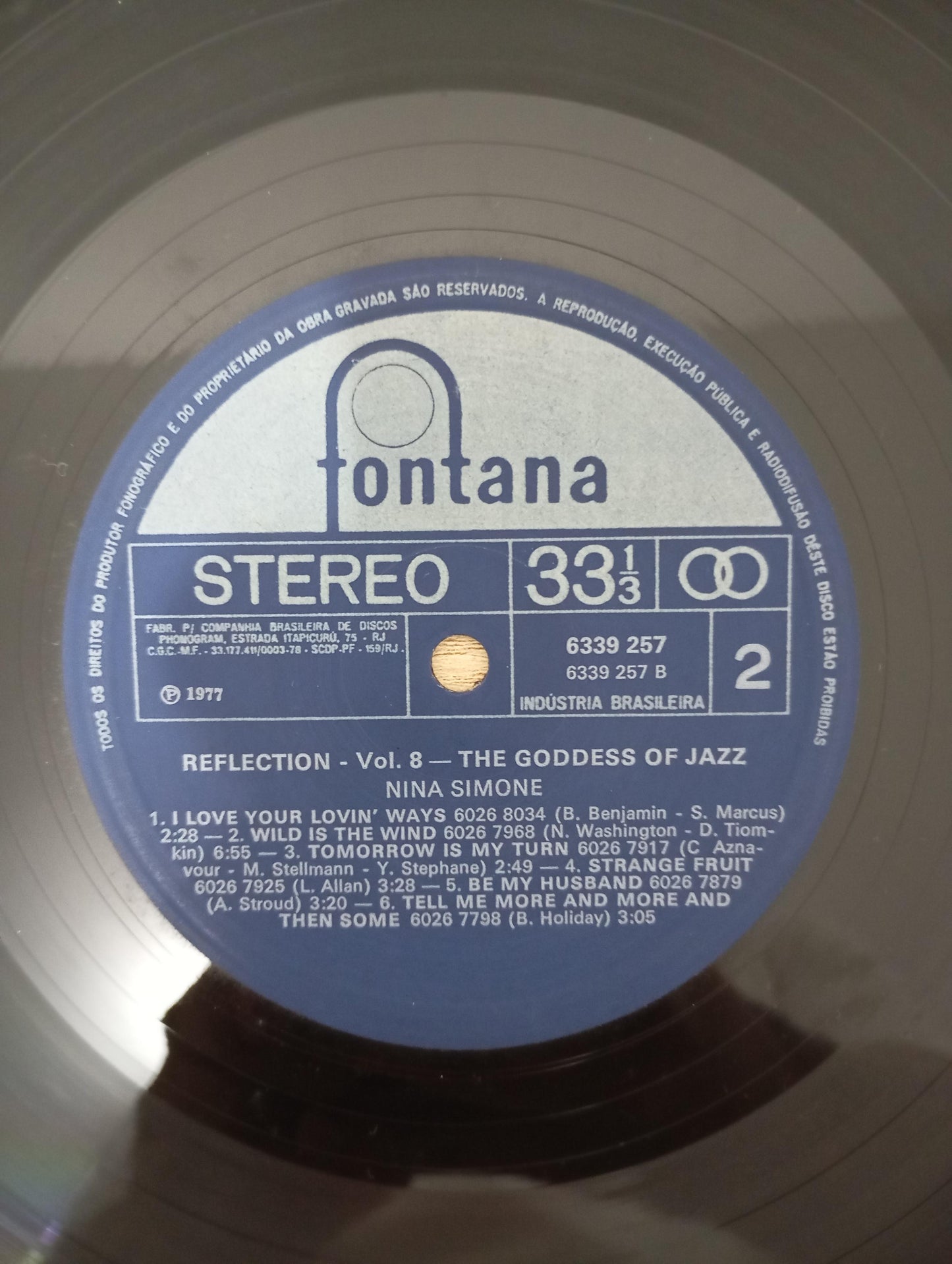 Lp Vinil Nina Simone Reflection - The Goddess Of Jazz