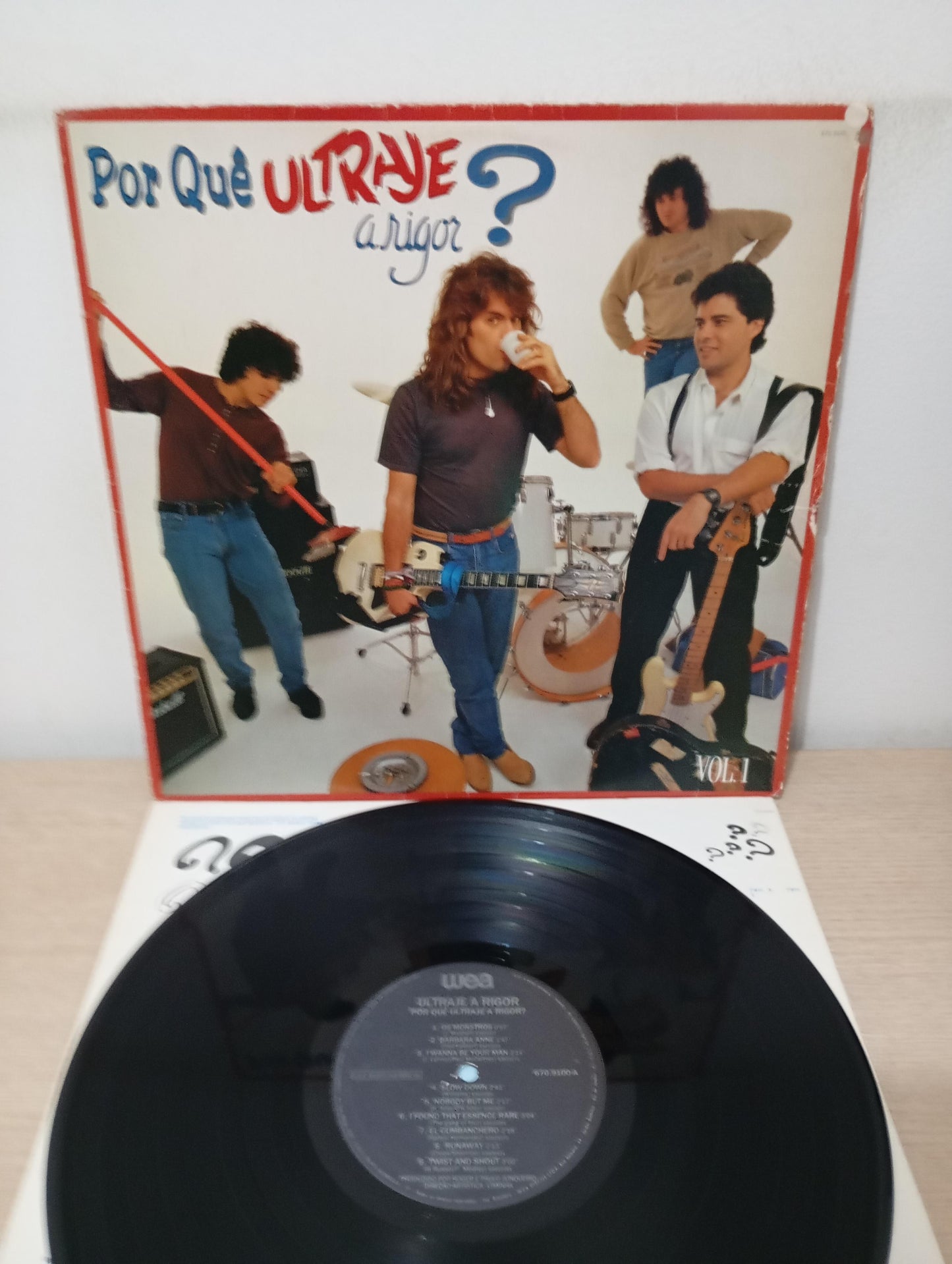 Lp Vinil Ultraje A Rigor Por Quê? Com Encarte