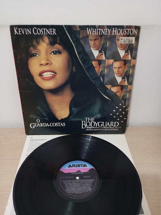 Lp Vinil Whitney Houston O Guarda-Costas Com Encarte