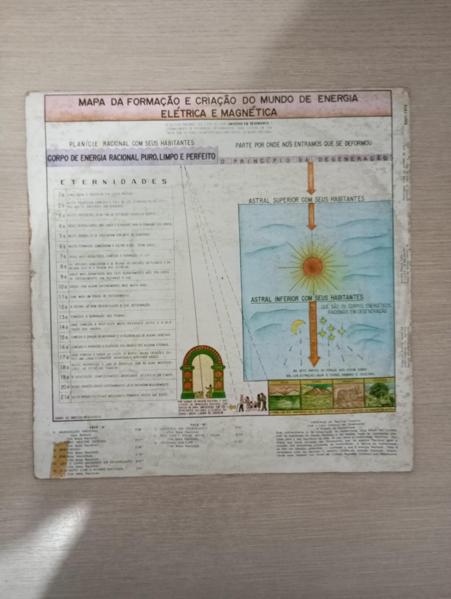 Lp Vinil Tim Maia Racional Vol. 1 Original 1974