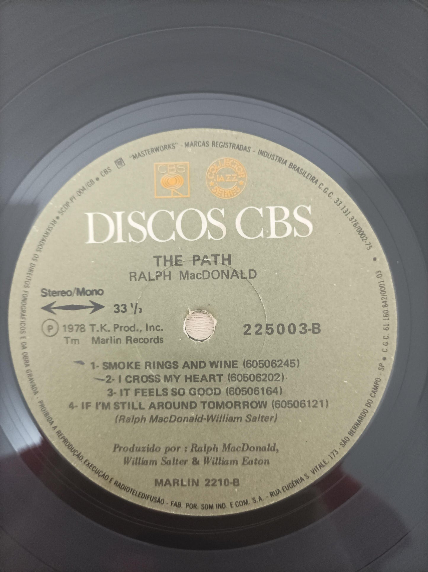 Lp Vinil Ralph MacDonald The Path Capa Dupla
