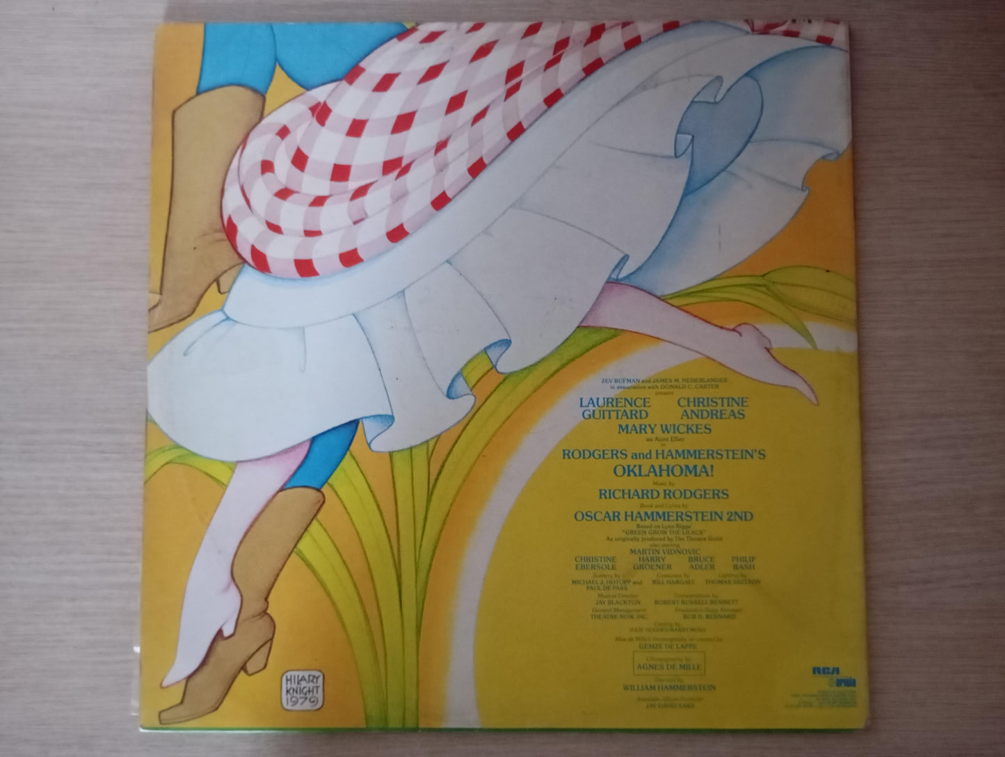 Lp Vinil Rodgers & Hammerstein Oklahoma Broadway Capa Dupla