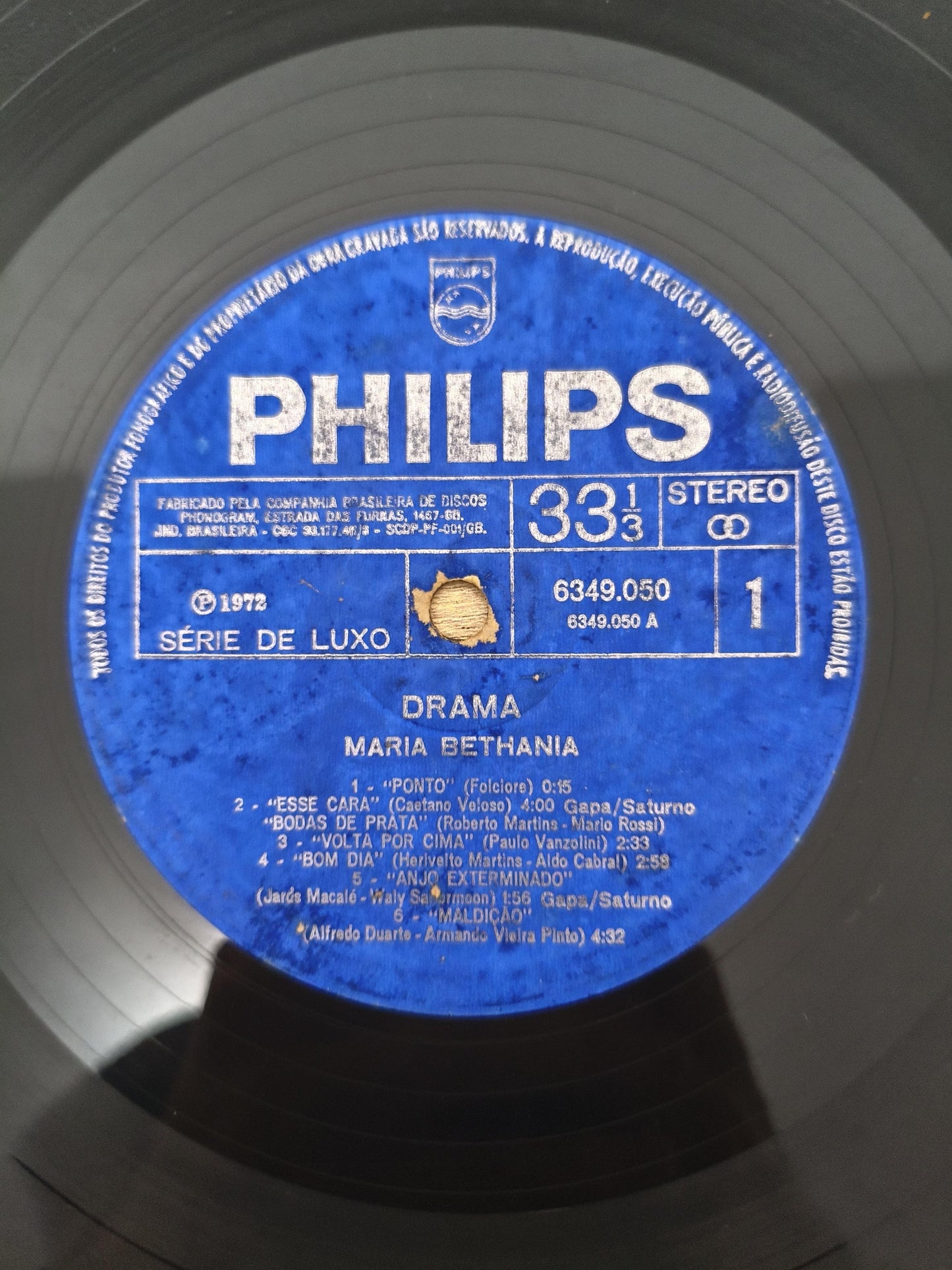Lp Vinil Maria Bethânia Drama Capa Dupla