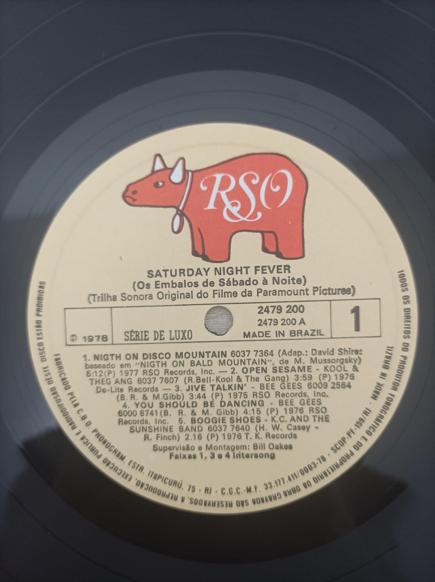 Lp Vinil Bee Gees Saturday Fever Embalos Noite Duplo Encarte