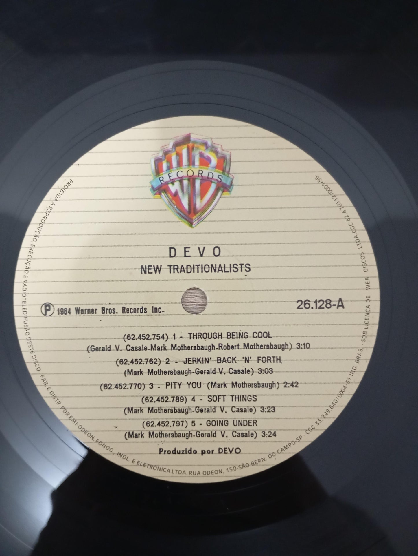 Lp Vinil Devo New Traditionalists