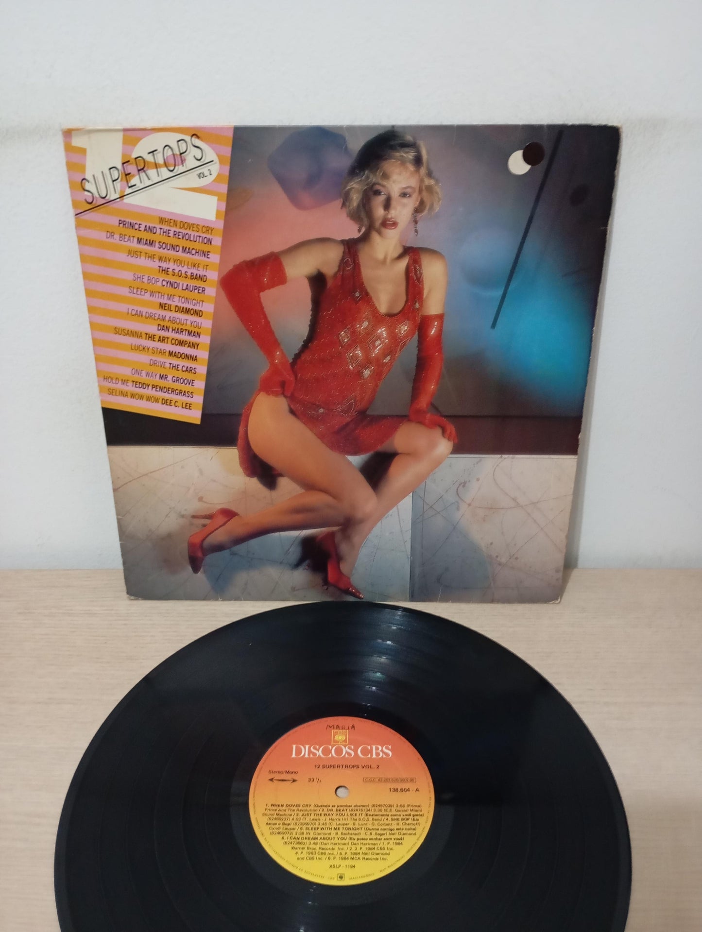 Lp Vinil 12 Supertops Vol. 2