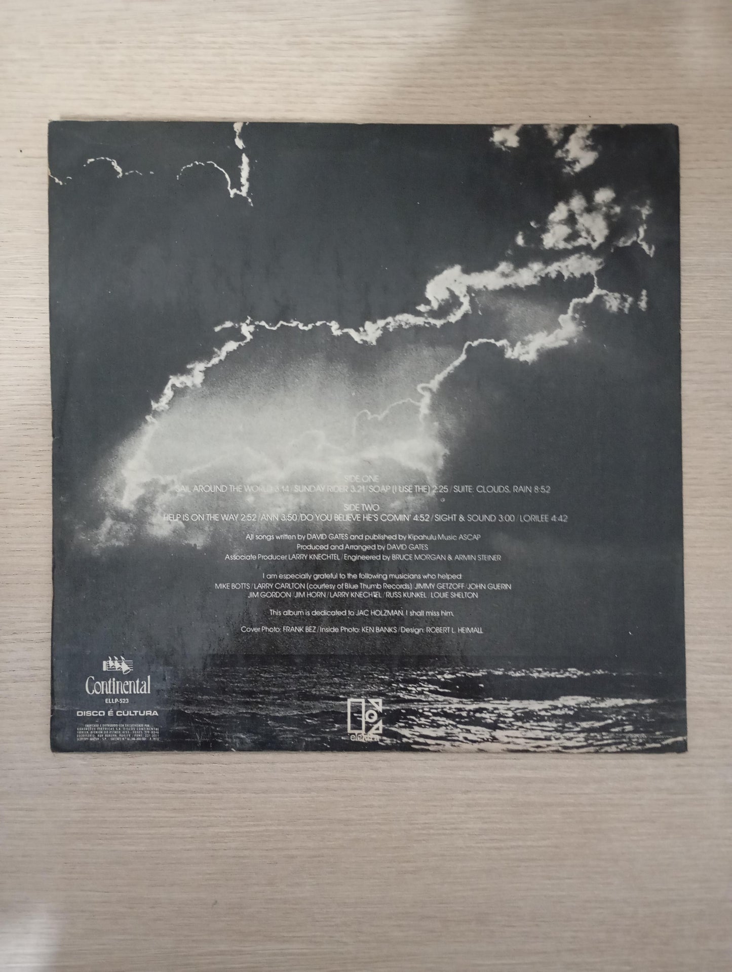 Lp Vinil David Gates First
