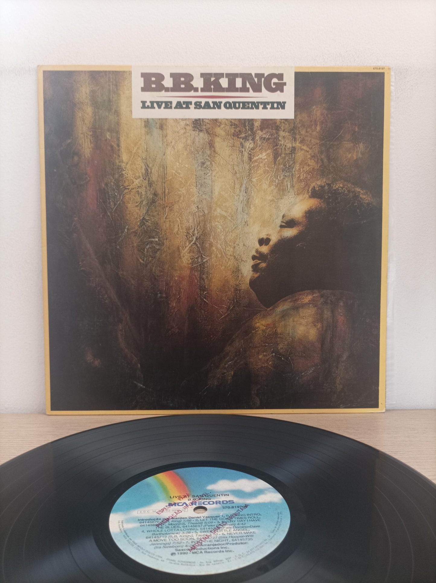Lp Vinil B.B. King Live At San Quentin