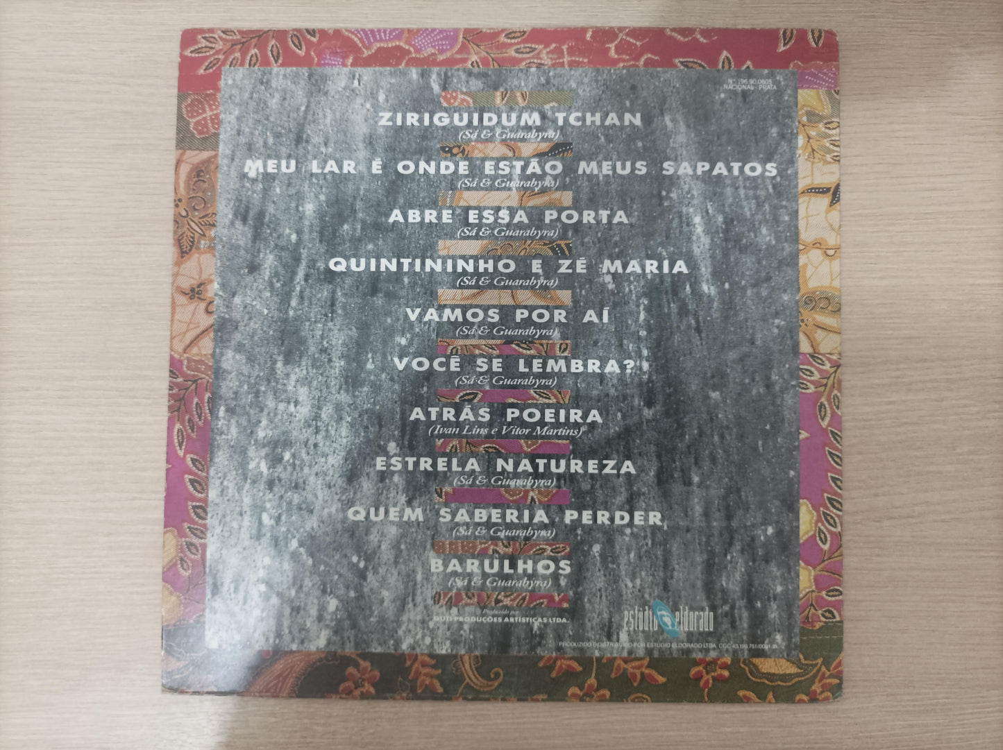 Lp Vinil Sá & Guarabyra Vamos Por Aí Com Encarte