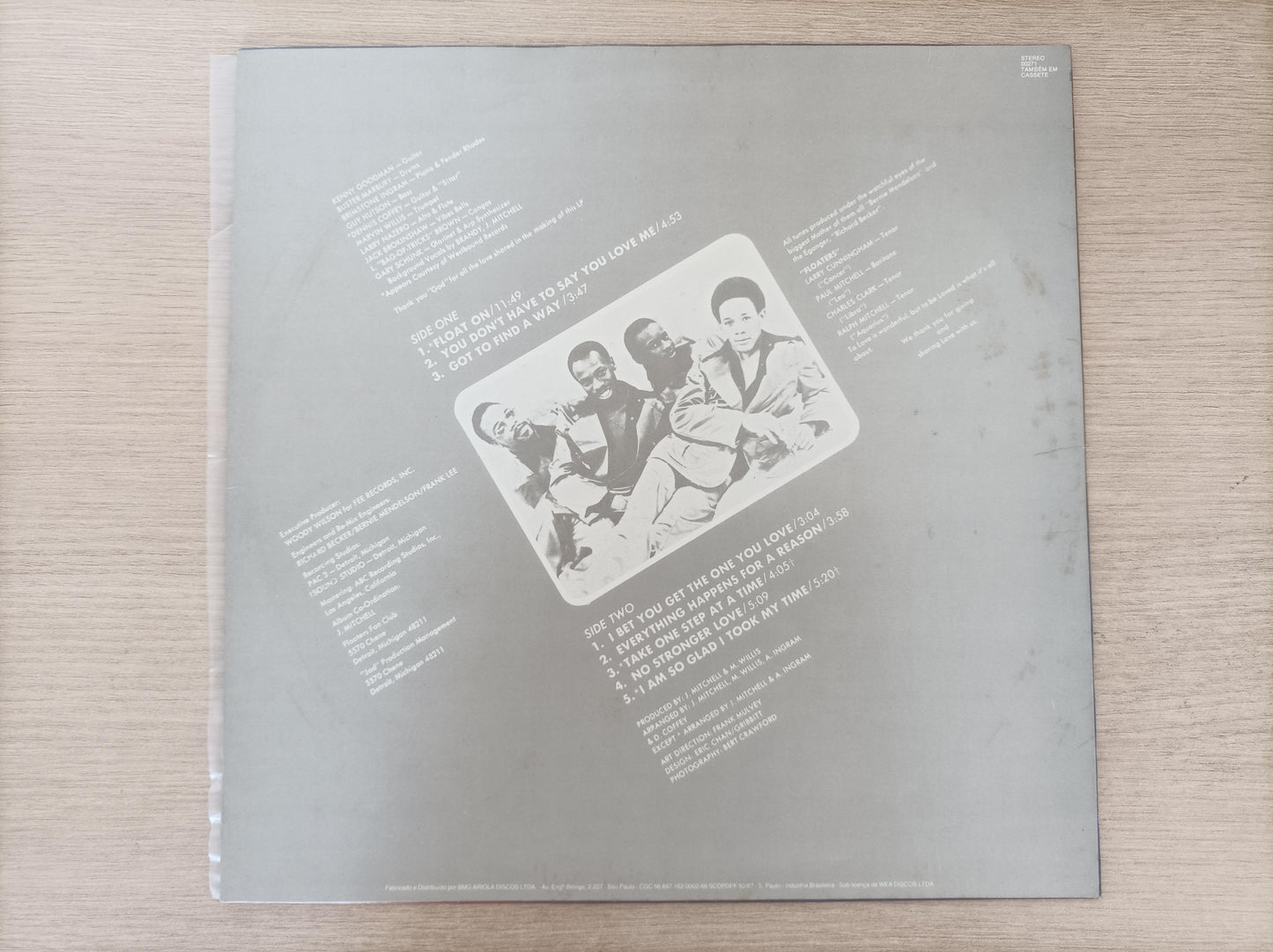 Lp Vinil The Floaters 1988
