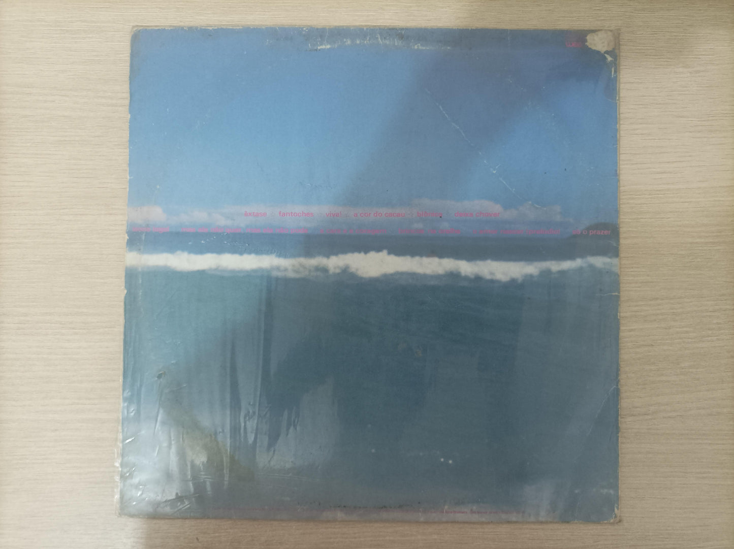 Lp Vinil Guilherme Arantes Êxtase Com Encarte