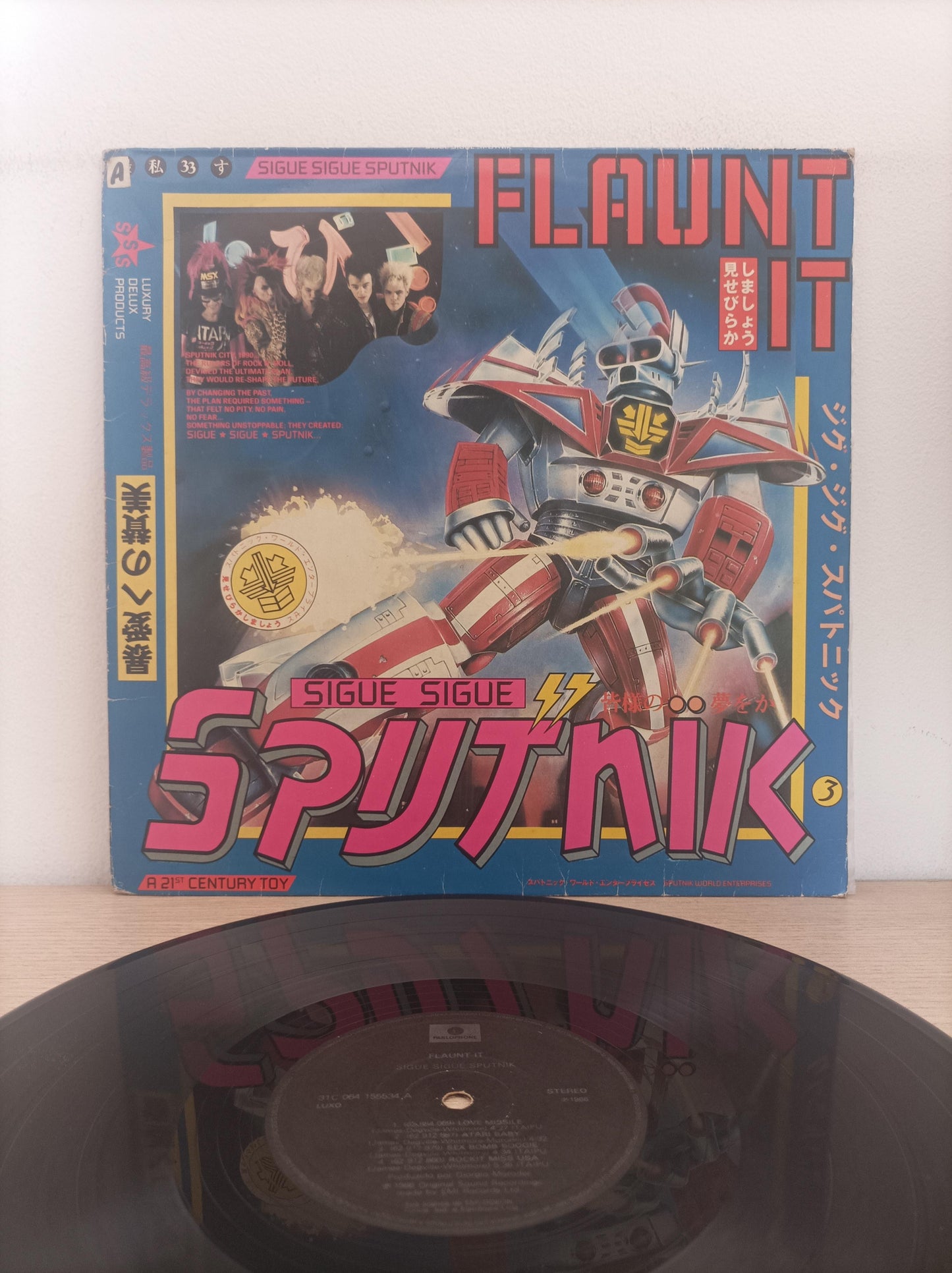 Lp Vinil Sigue Sigue Sputnik Flaunt It