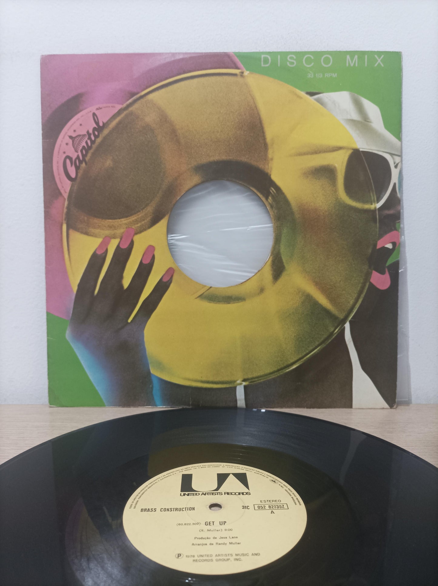 Lp Vinil Brass Construction Get Up, Leia