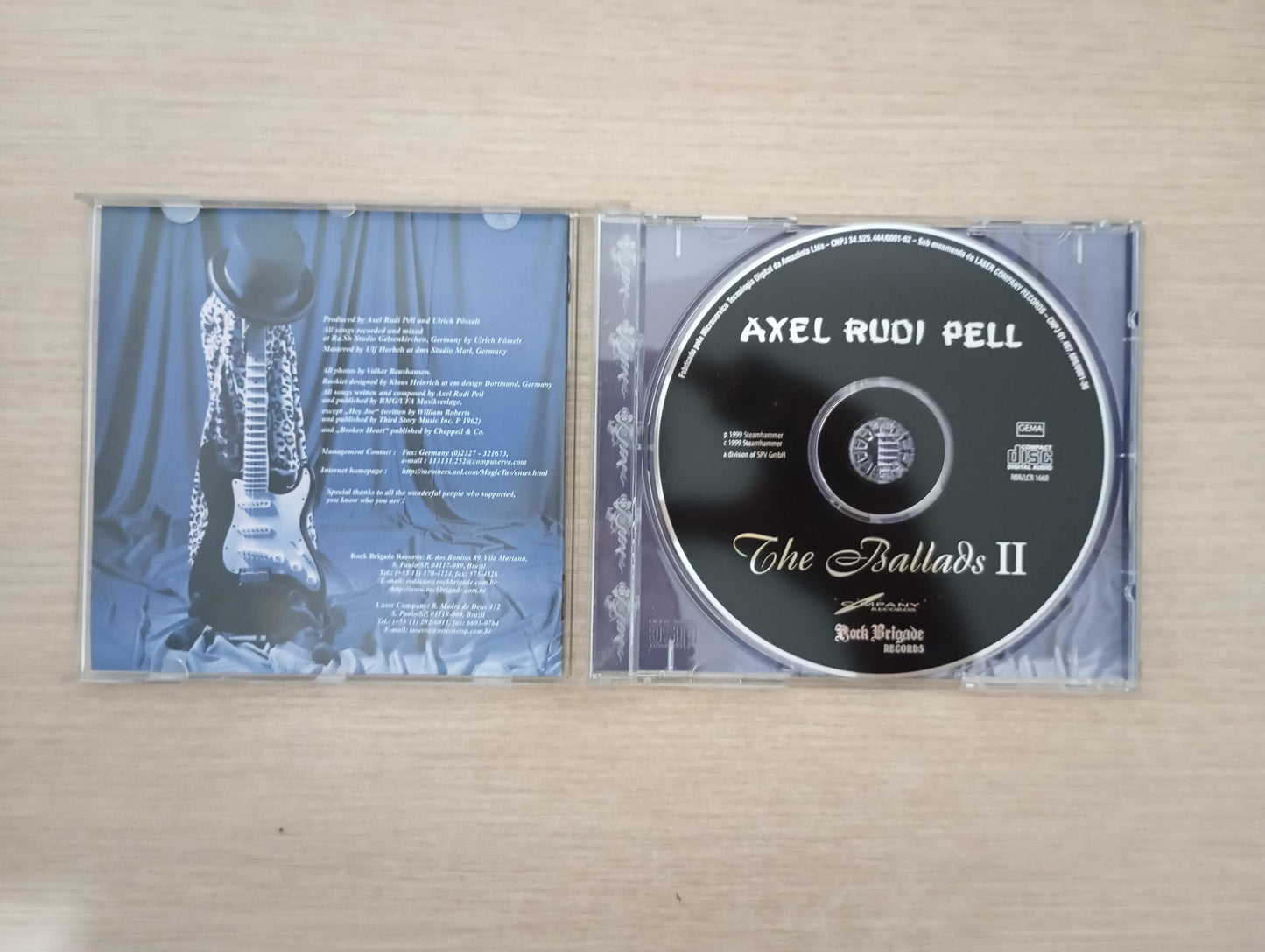 CD Axel Rudi Pell The Ballads II