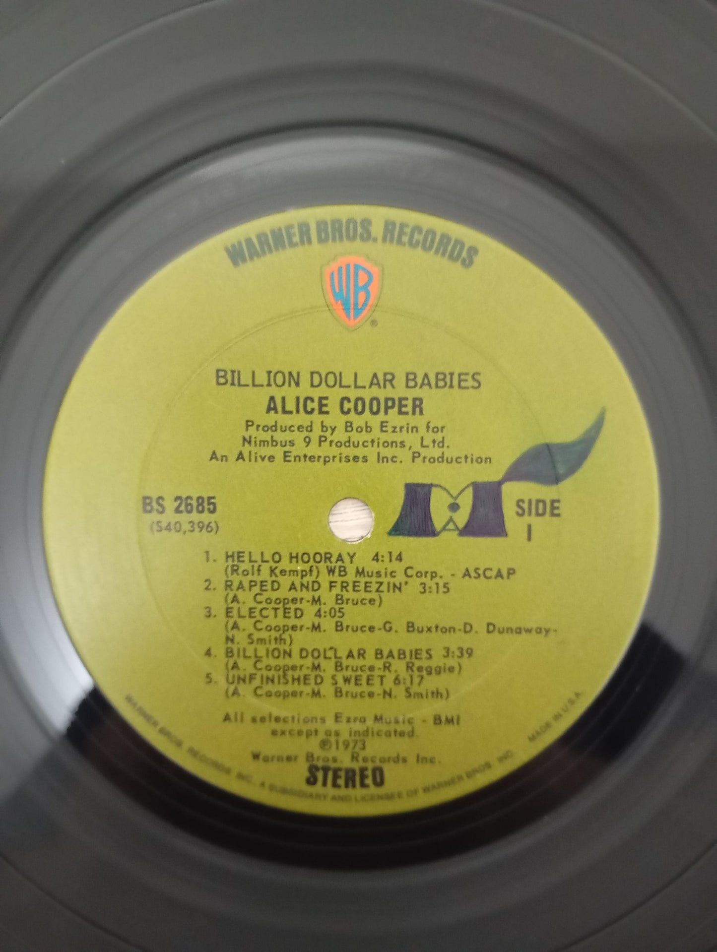 Lp Vinil Alice Cooper Billion Dollar Babies C Encarte Import