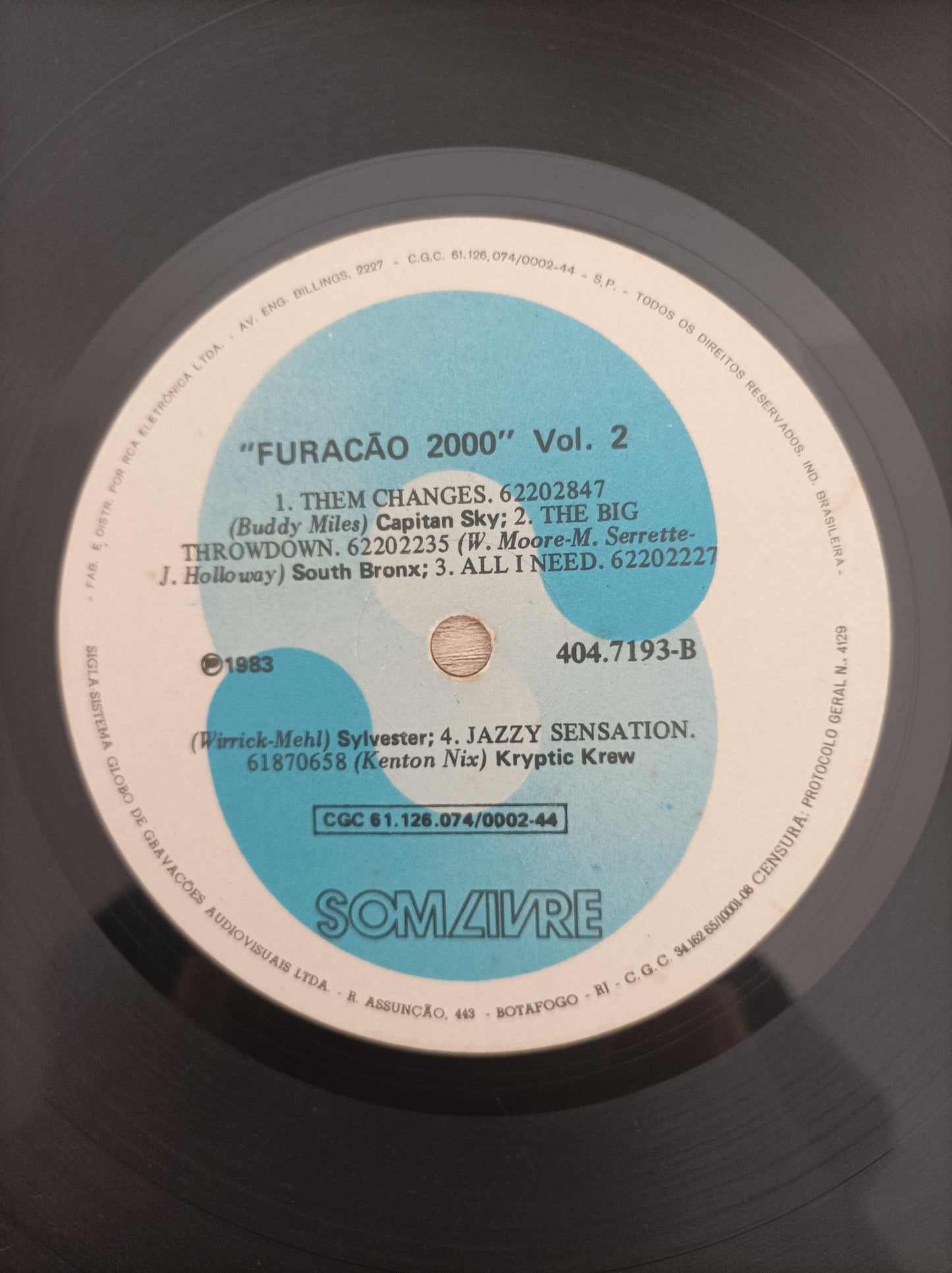 Lp Vinil Furacão 2000 Vol. 2