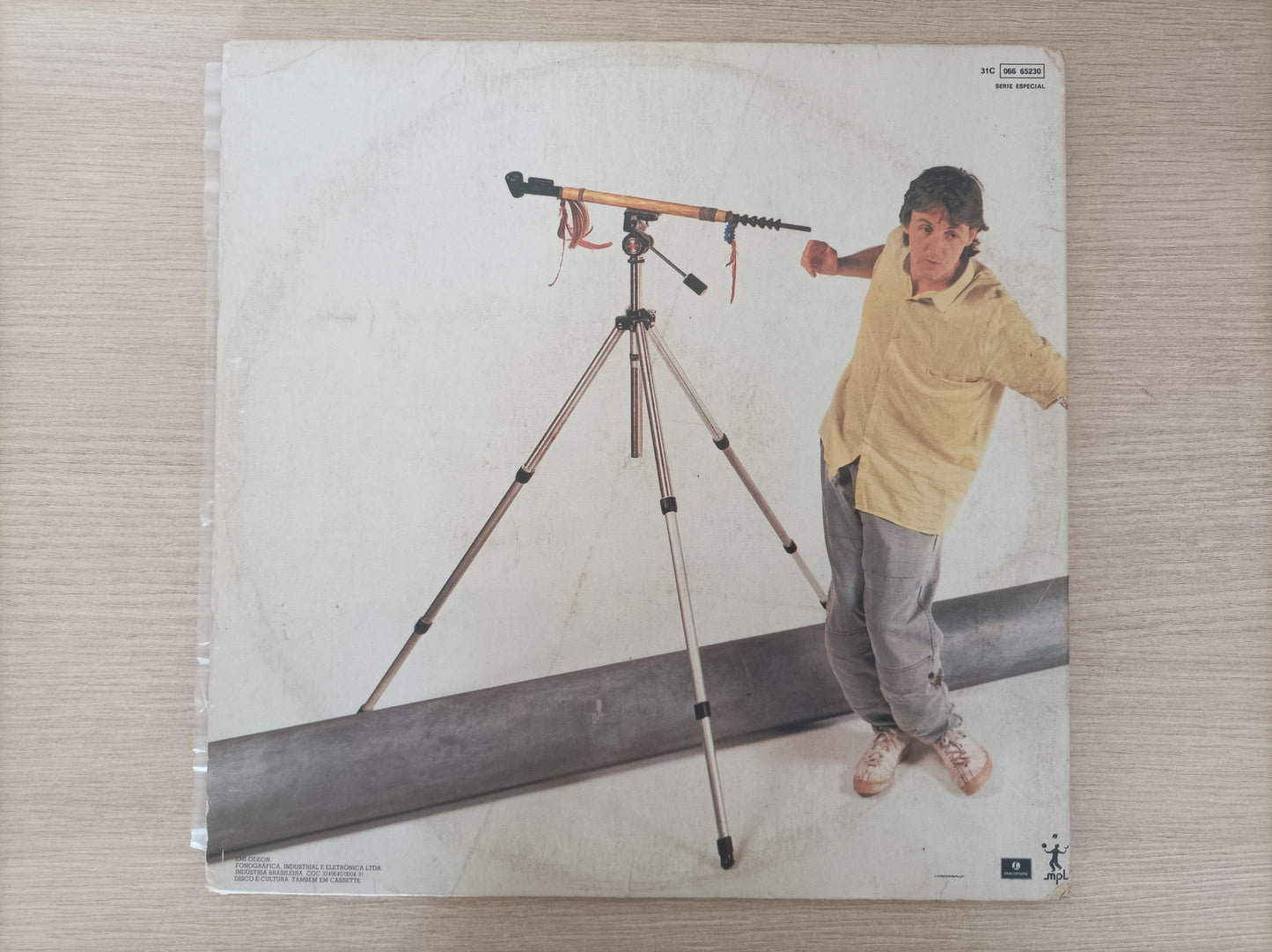 Lp Vinil Paul McCartney Pipes Of Peace Capa Dupla C/ Encarte