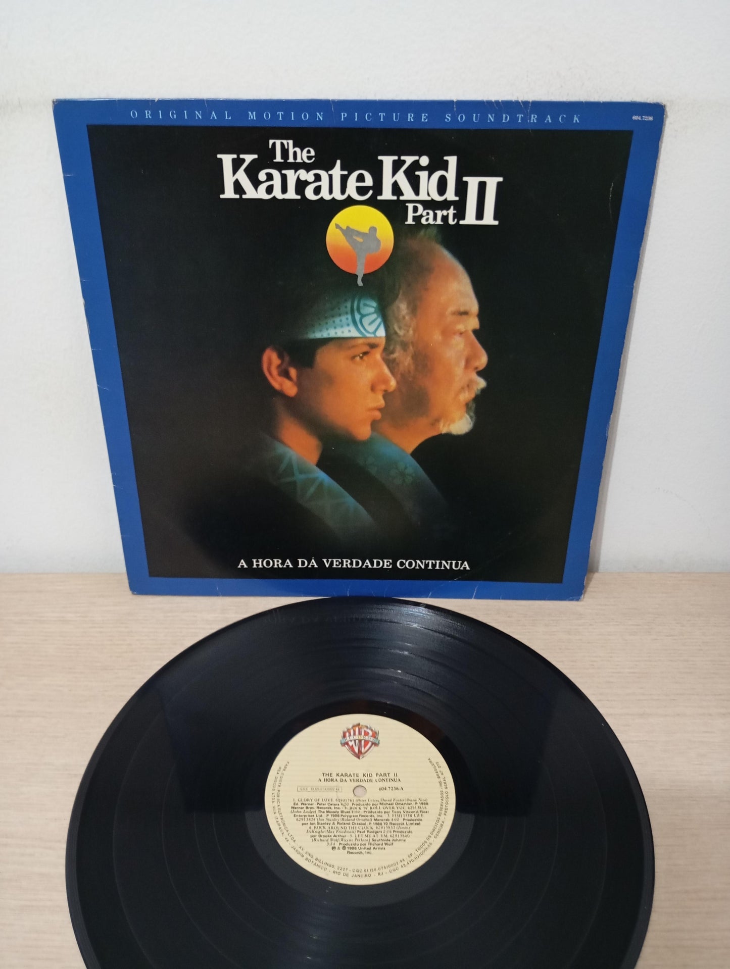 Lp Vinil Karate Kid II A Hora Da Verdade Continua
