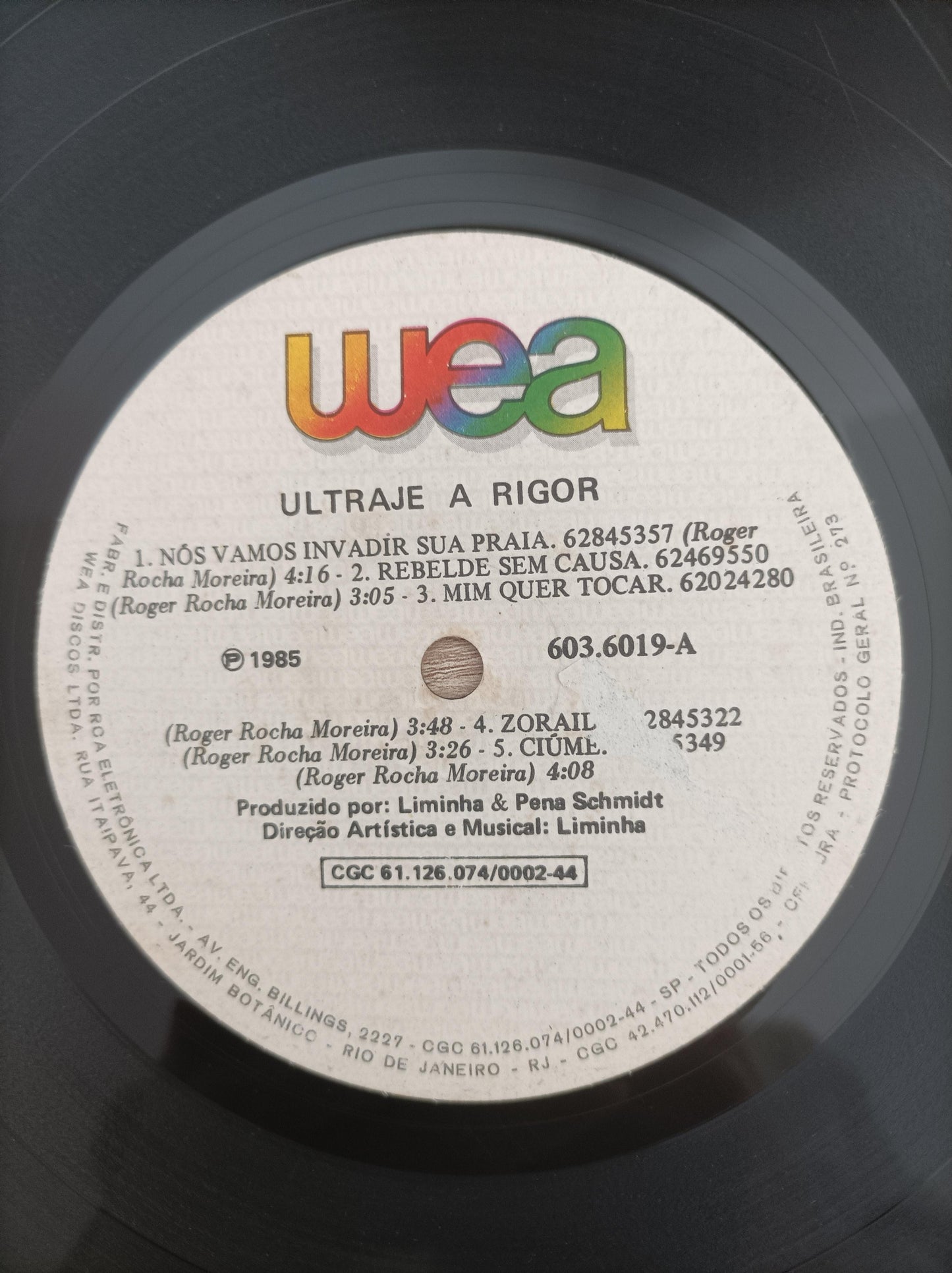 Lp Vinil Ultraje A Rigor Nós Vamos Invadir Sua Praia