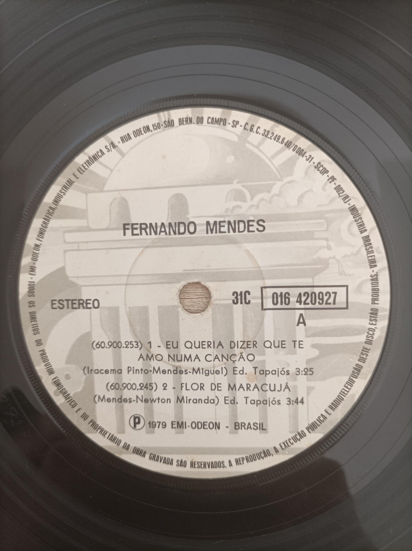Compacto Vinil Fernando Mendes Queria Dizer Te Amo