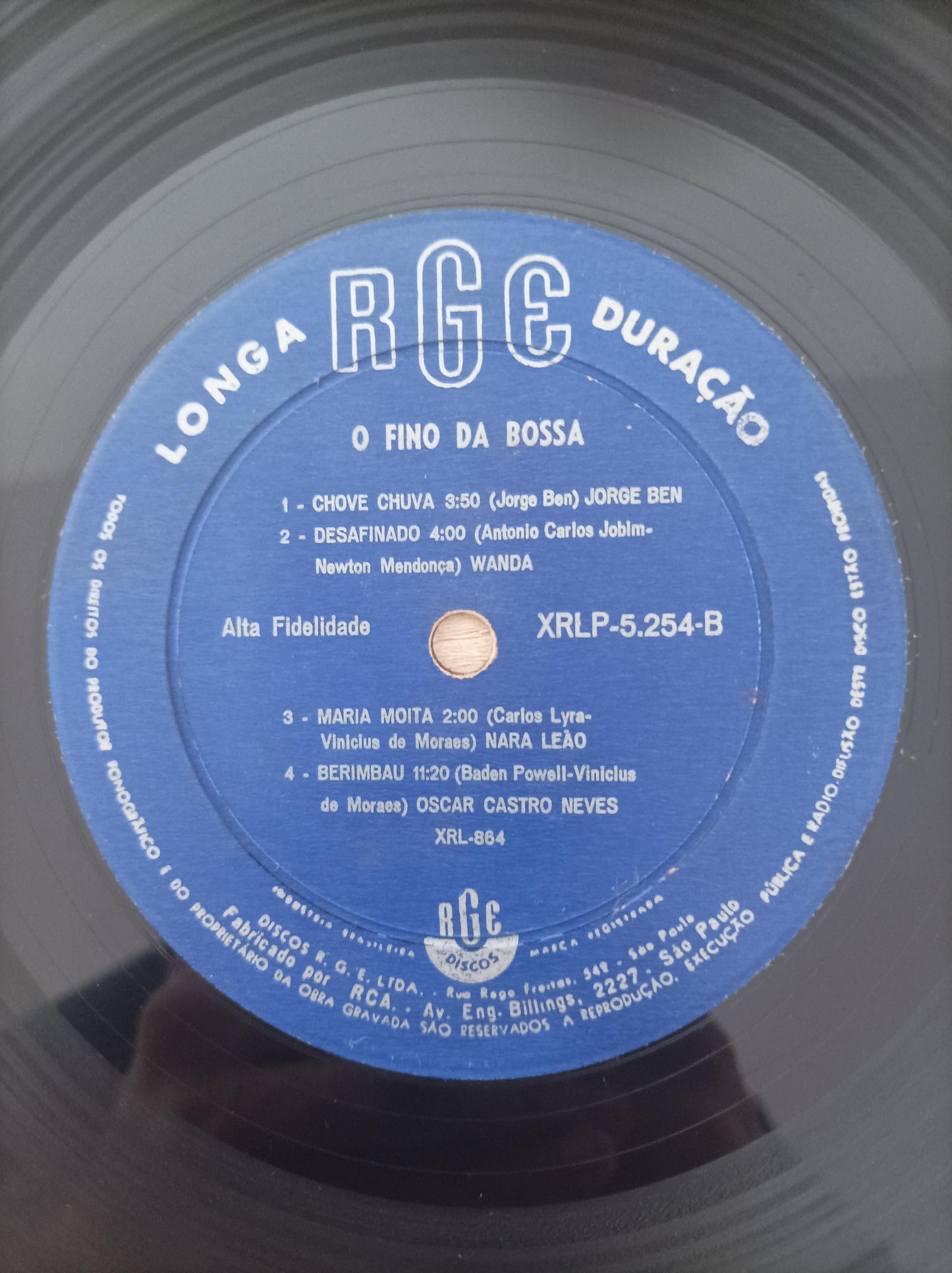 Lp Vinil O fino da Bossa