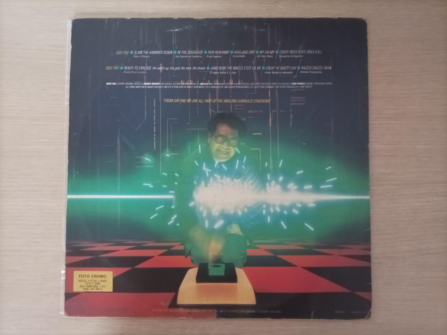 Lp Vinil Slade The Amazing Kamikaze Syndrome Com Encarte