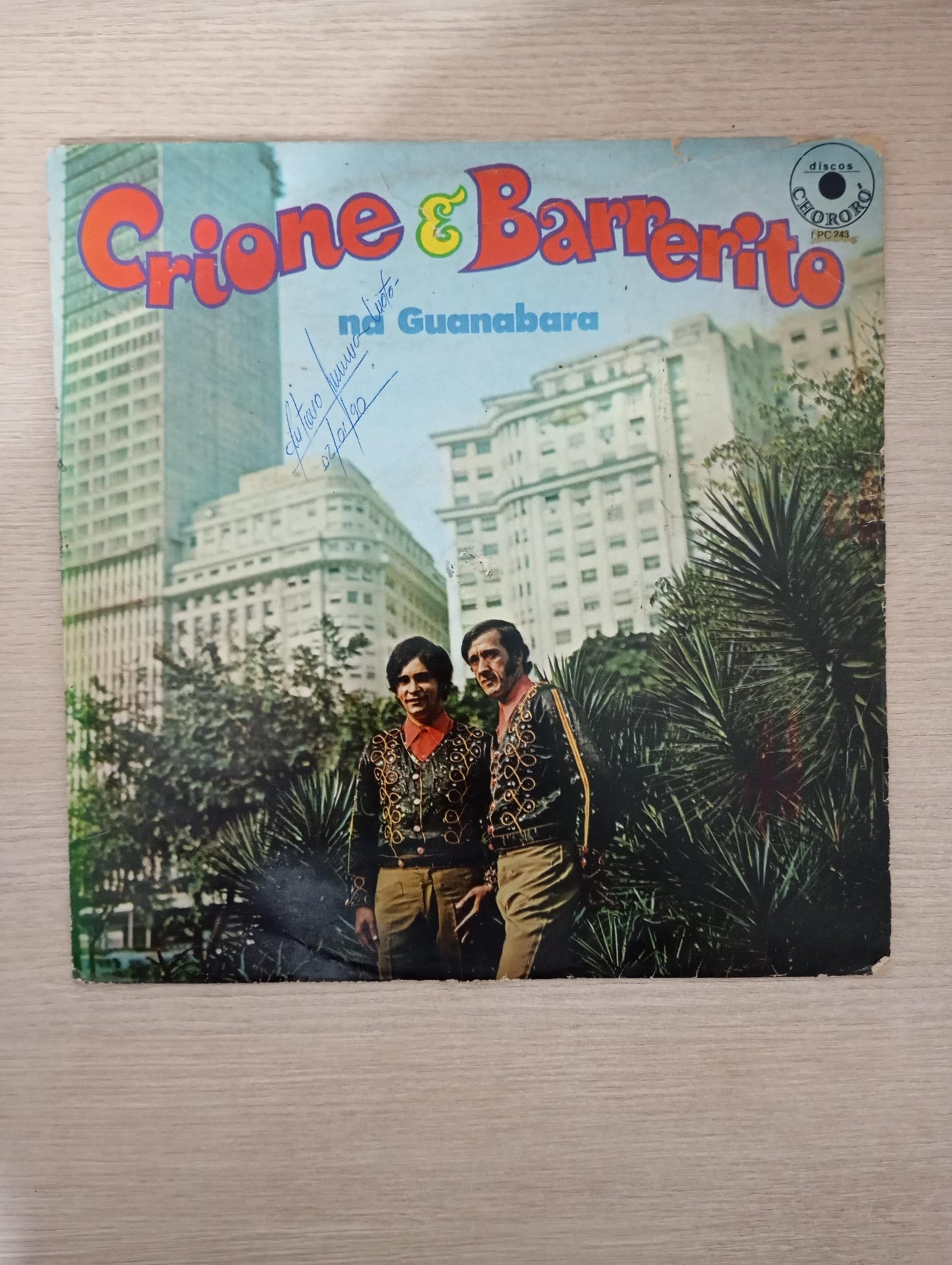 Lp Vinil Crione e Barrerito Na Guanabara
