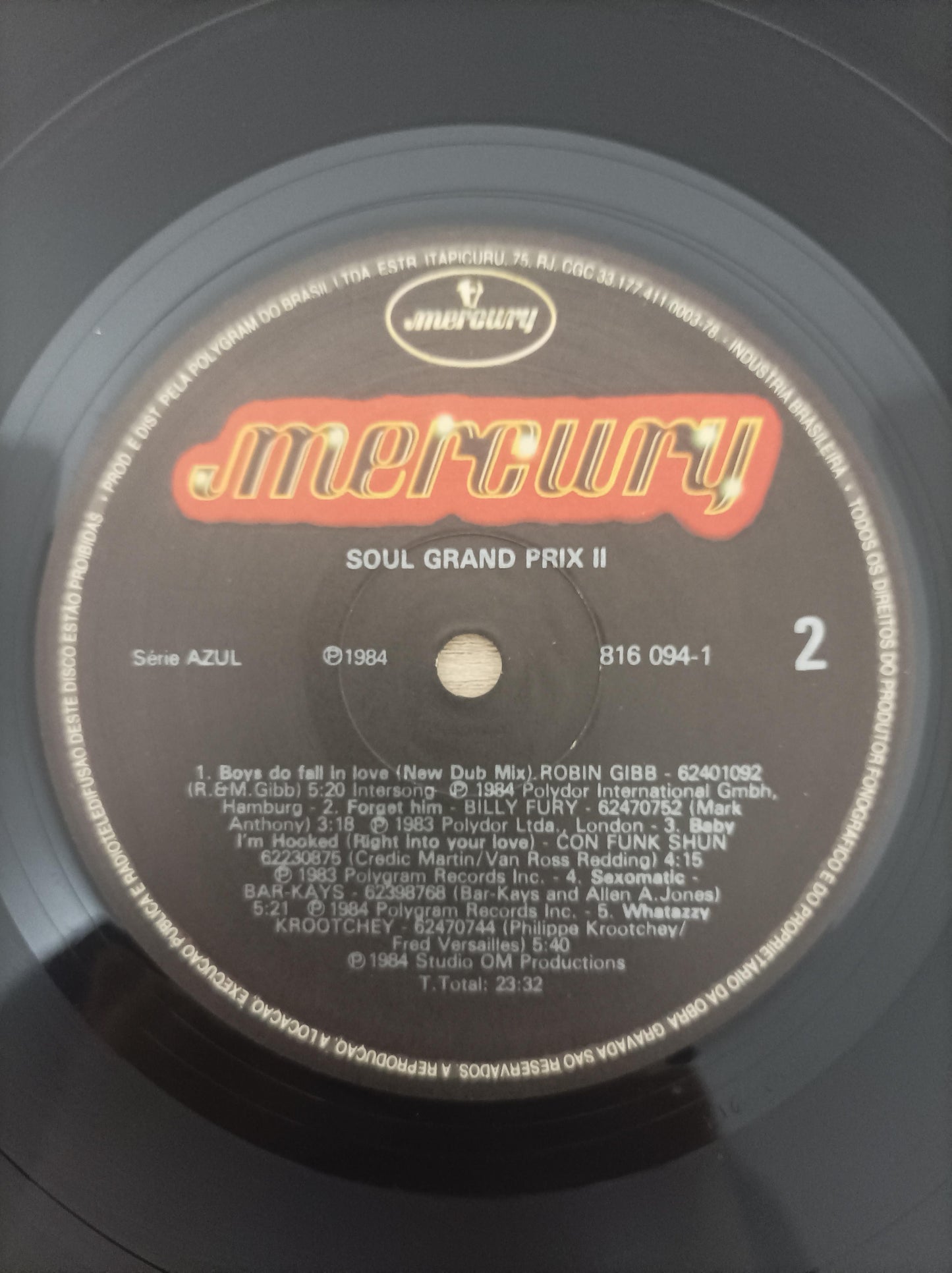 Lp Vinil SGP Soul Grand Prix II