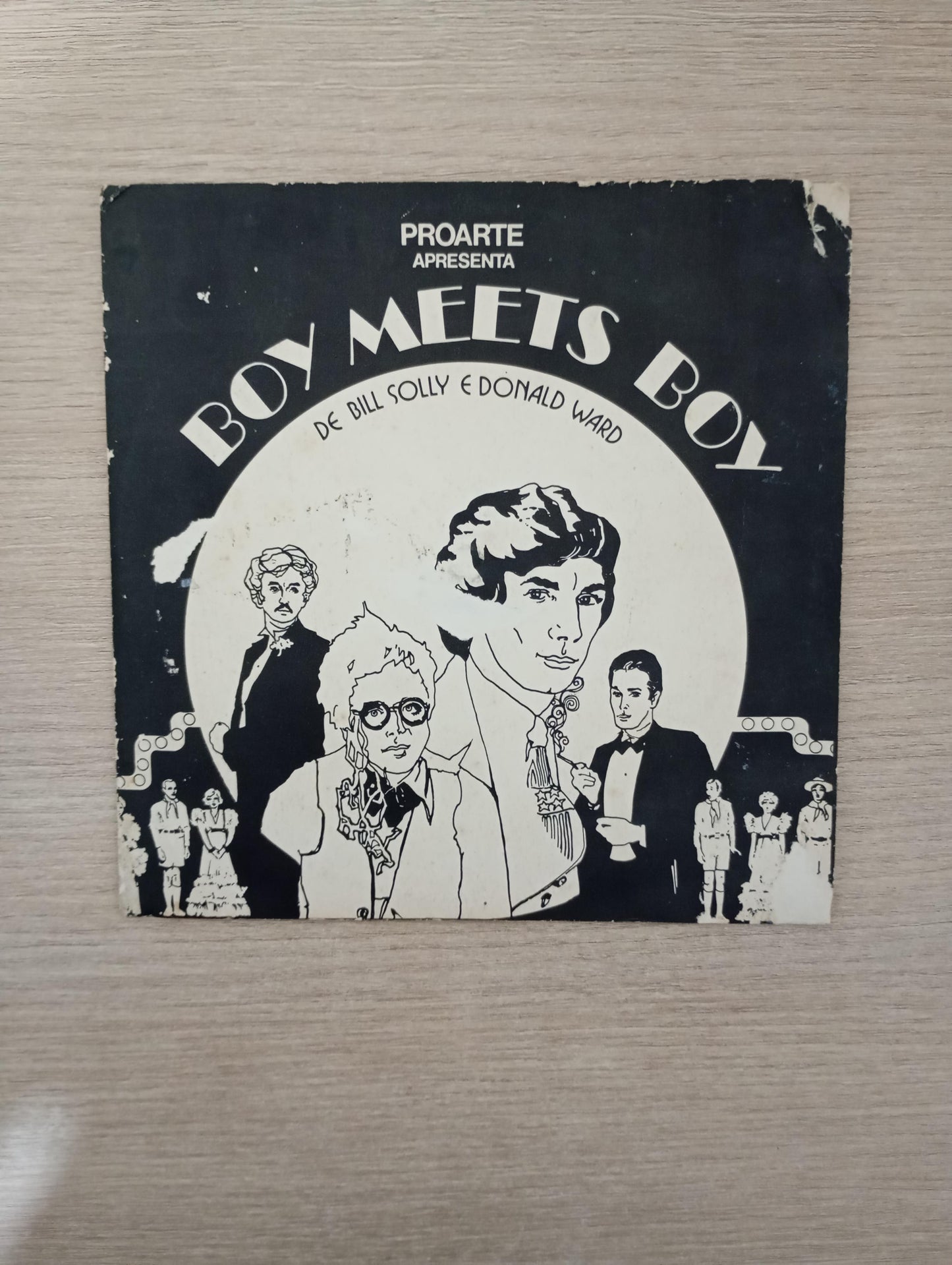 Vinil Compacto Maneco Bueno e Acácio Gonçalves Boy Meets Boy