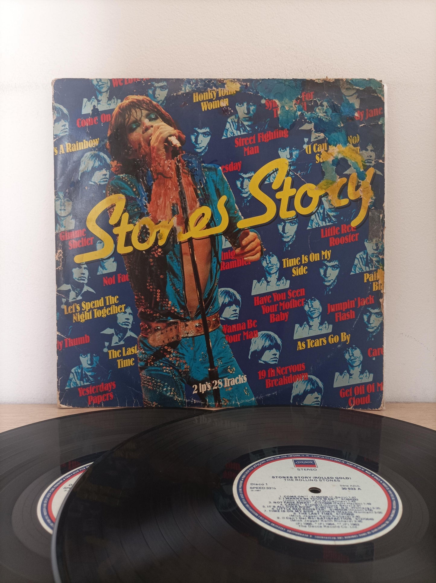 Disco Vinil Story The Rolling Stones Duplo A