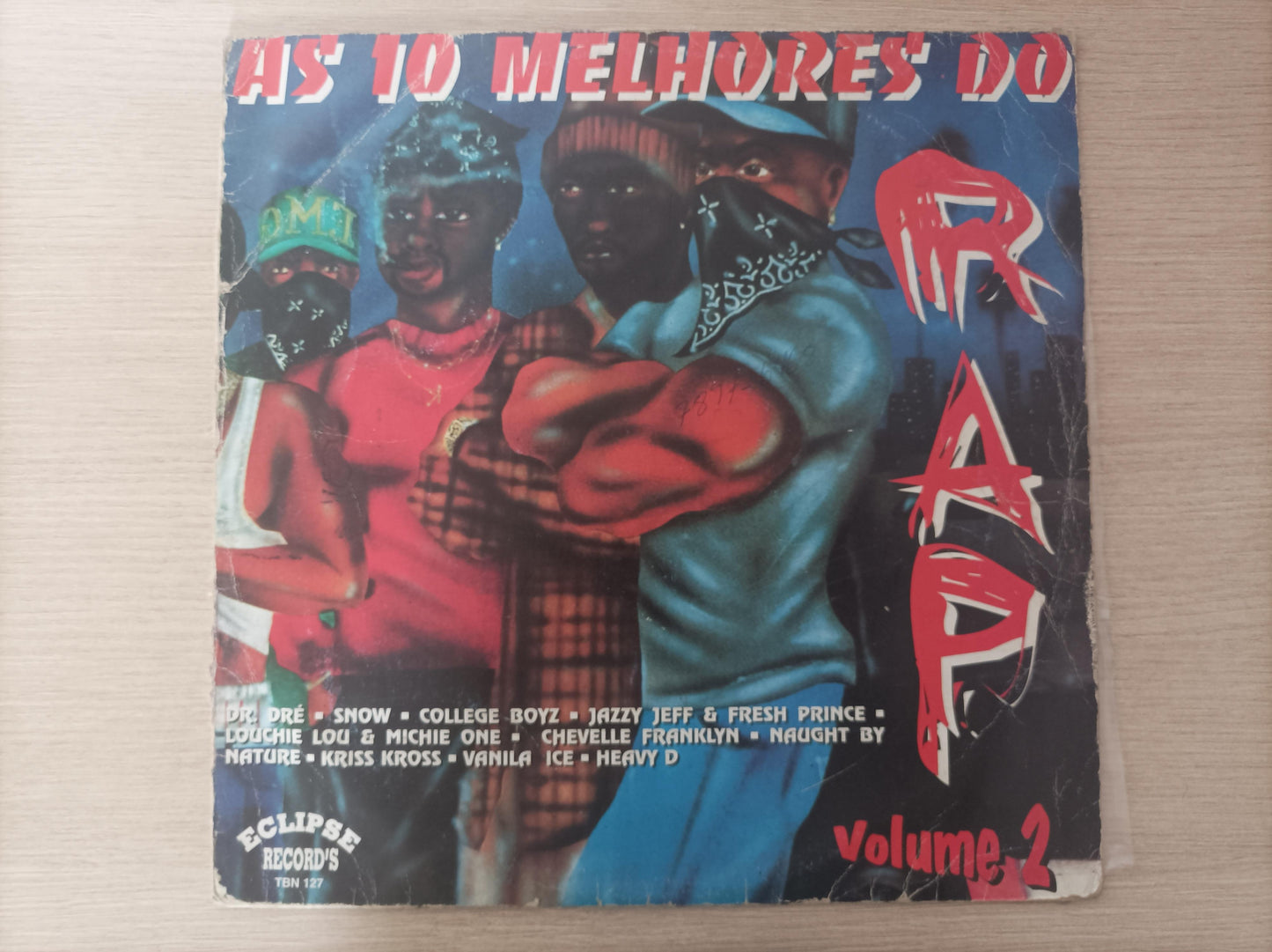 Disco Vinil do Rap Vol. 2 As 10 Melhores A