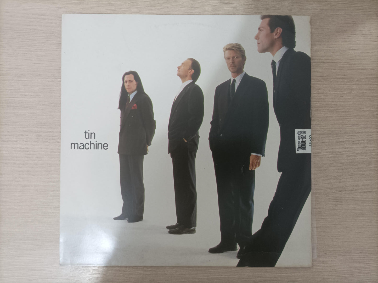 Lp Vinil Tin Machine 1989 Com Encarte
