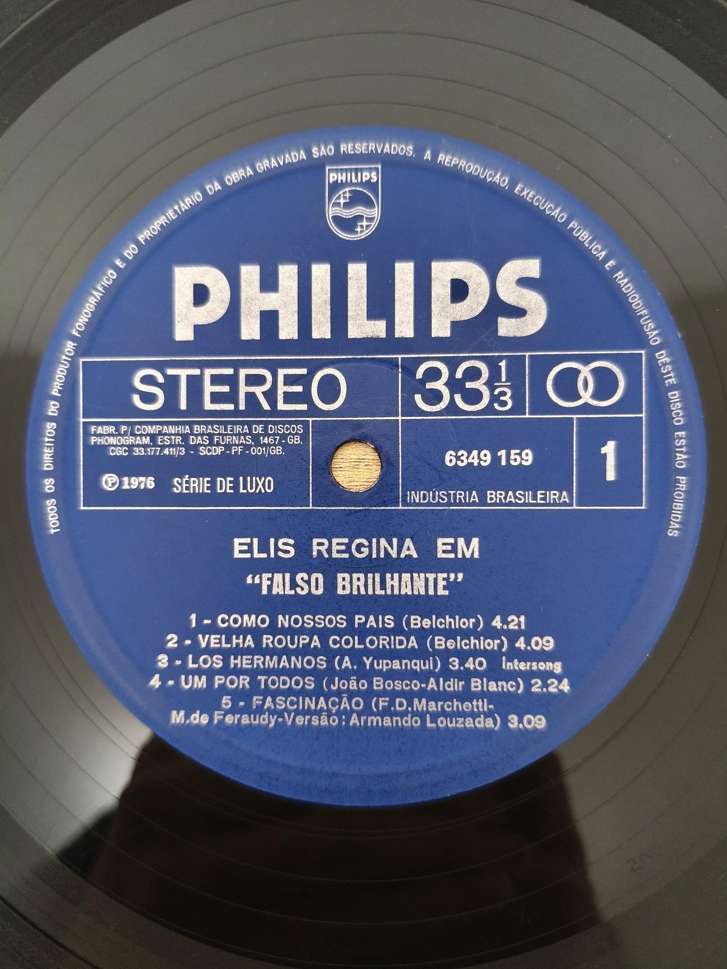 Lp Vinil Elis Regina Falso Brilhante Capa Dupla