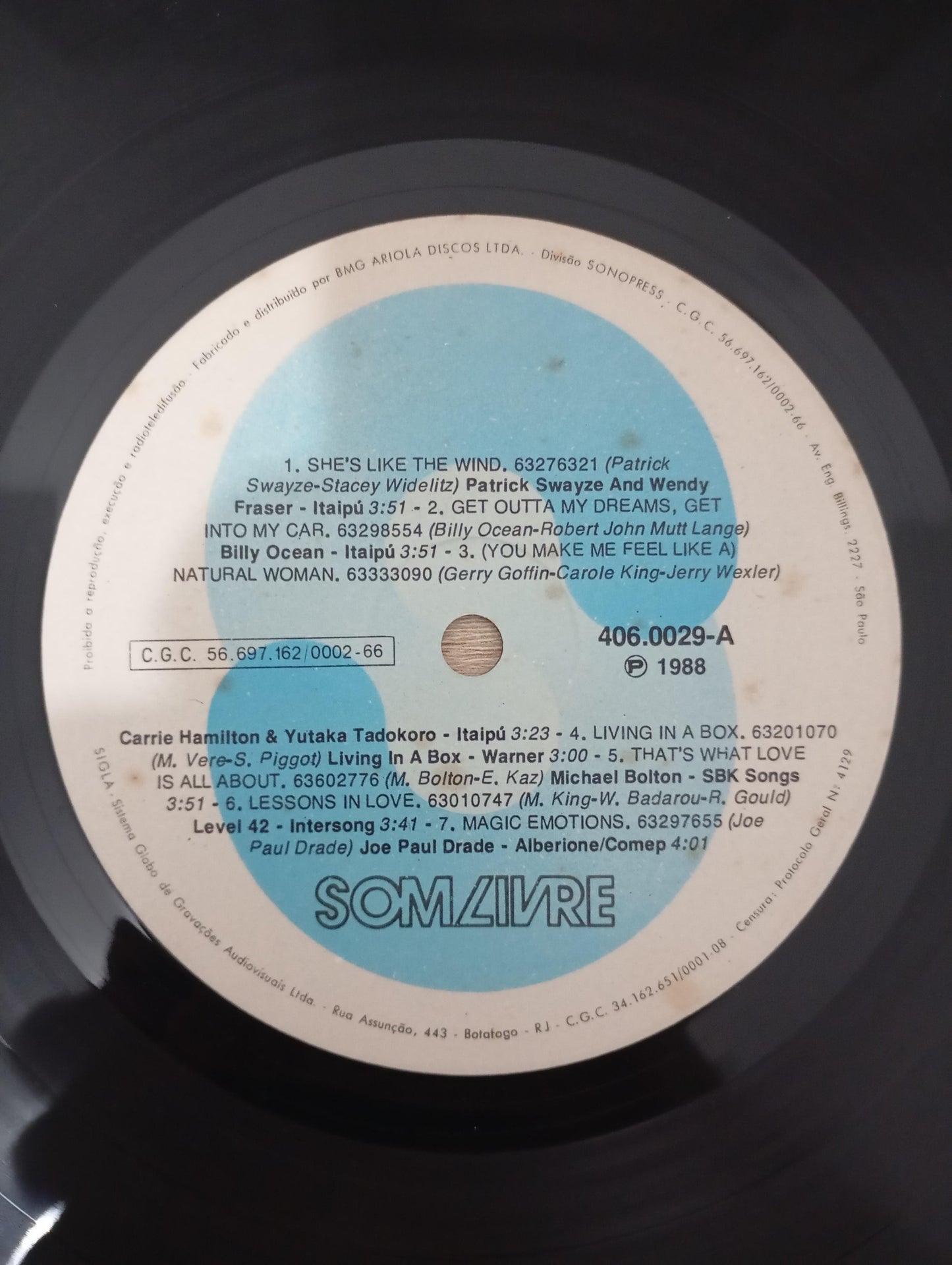 Lp Vinil Trilha Novela Fera Radical Internacional 1988