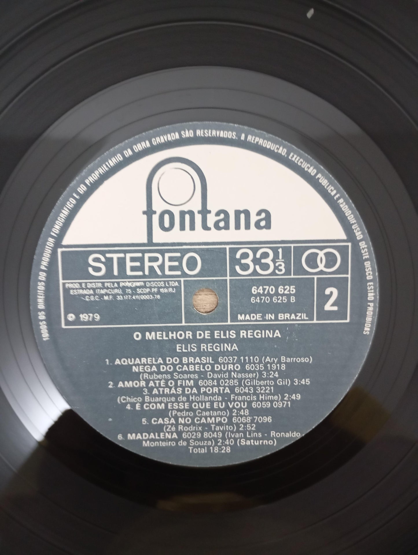 Lp Vinil Elis Regina O Melhor De Elis