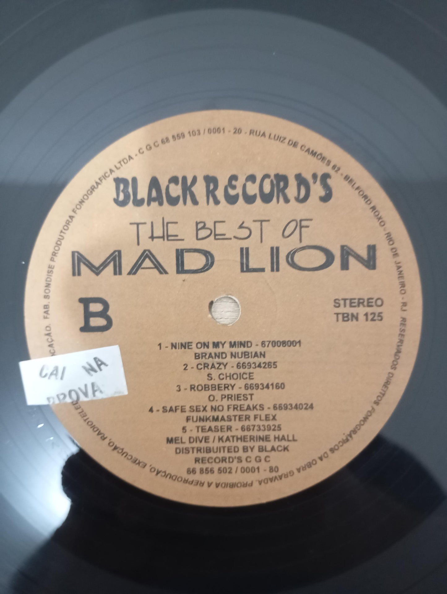 Lp Vinil Mad Lion The Best Of, Leia