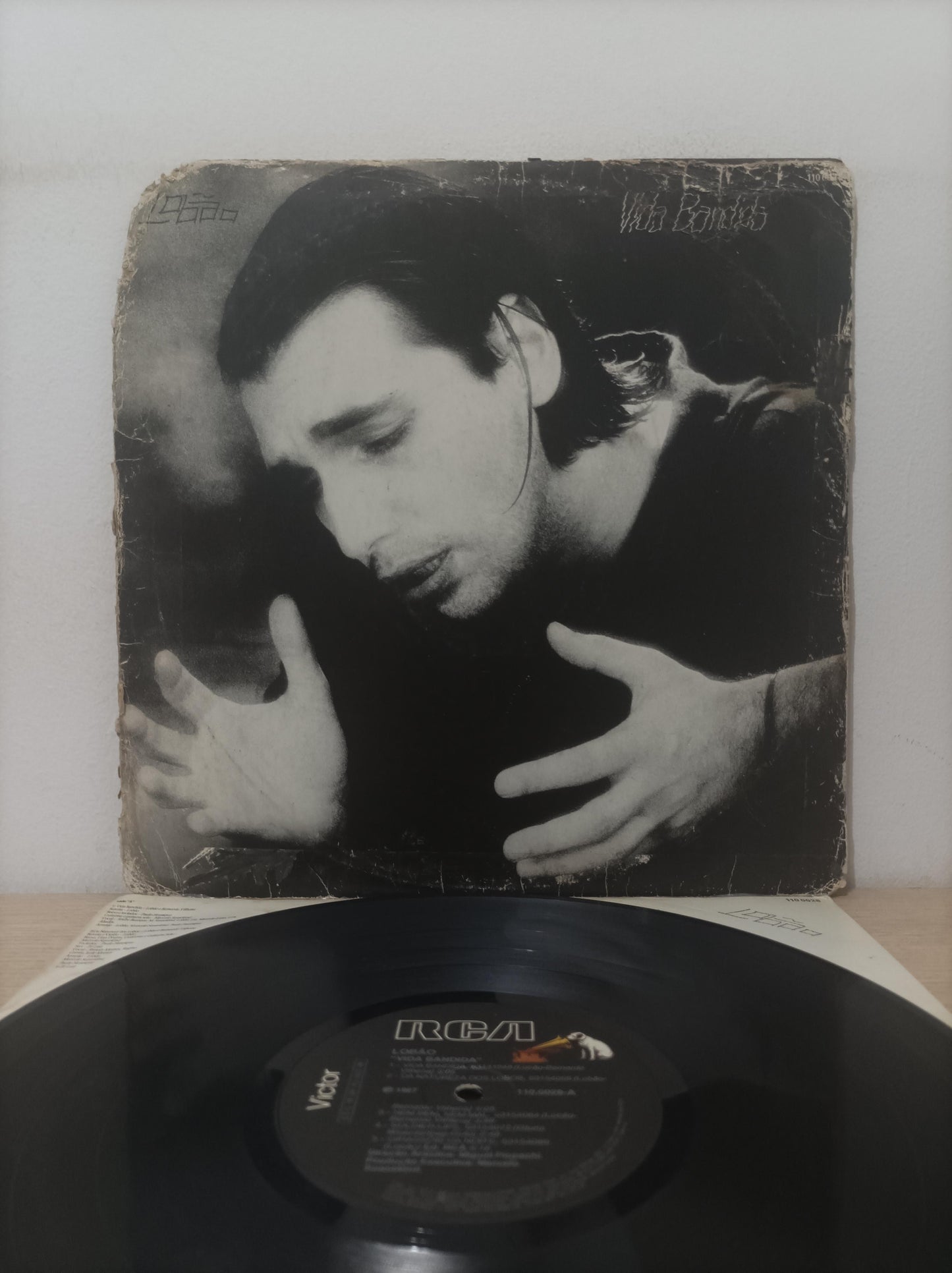 Disco Vinil Vida Bandida Lobão Com Encarte A