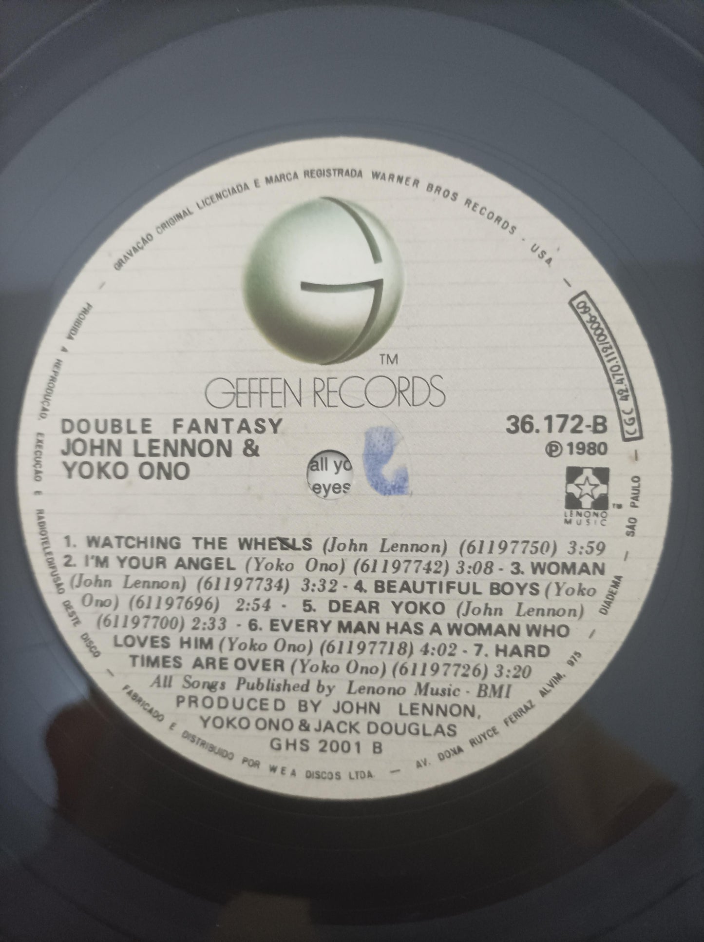 Lp Vinil John Lennon & Yoko Ono Double Fantasy Com Encarte