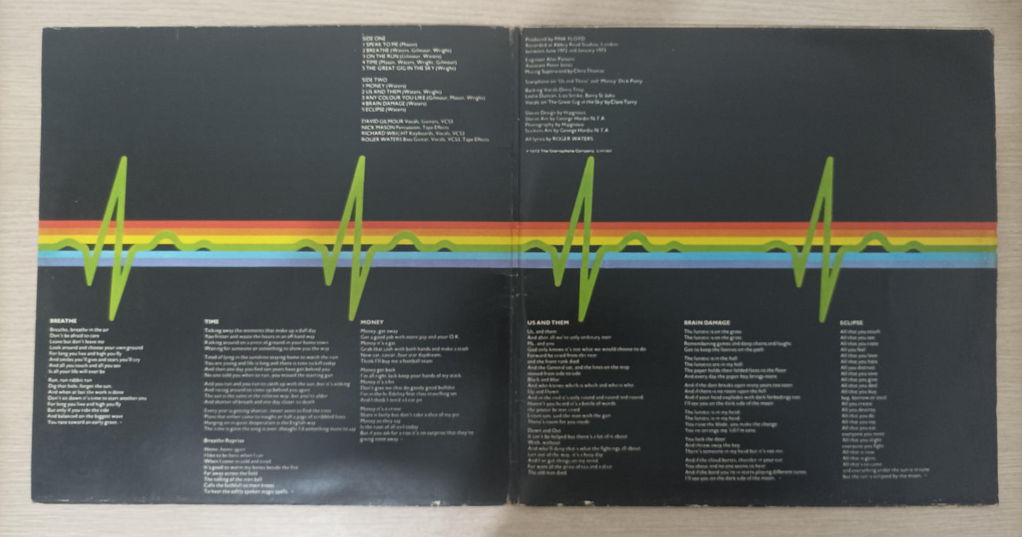 Lp Vinil Pink Floyd The Dark Side Of The Moon Capa Dupla