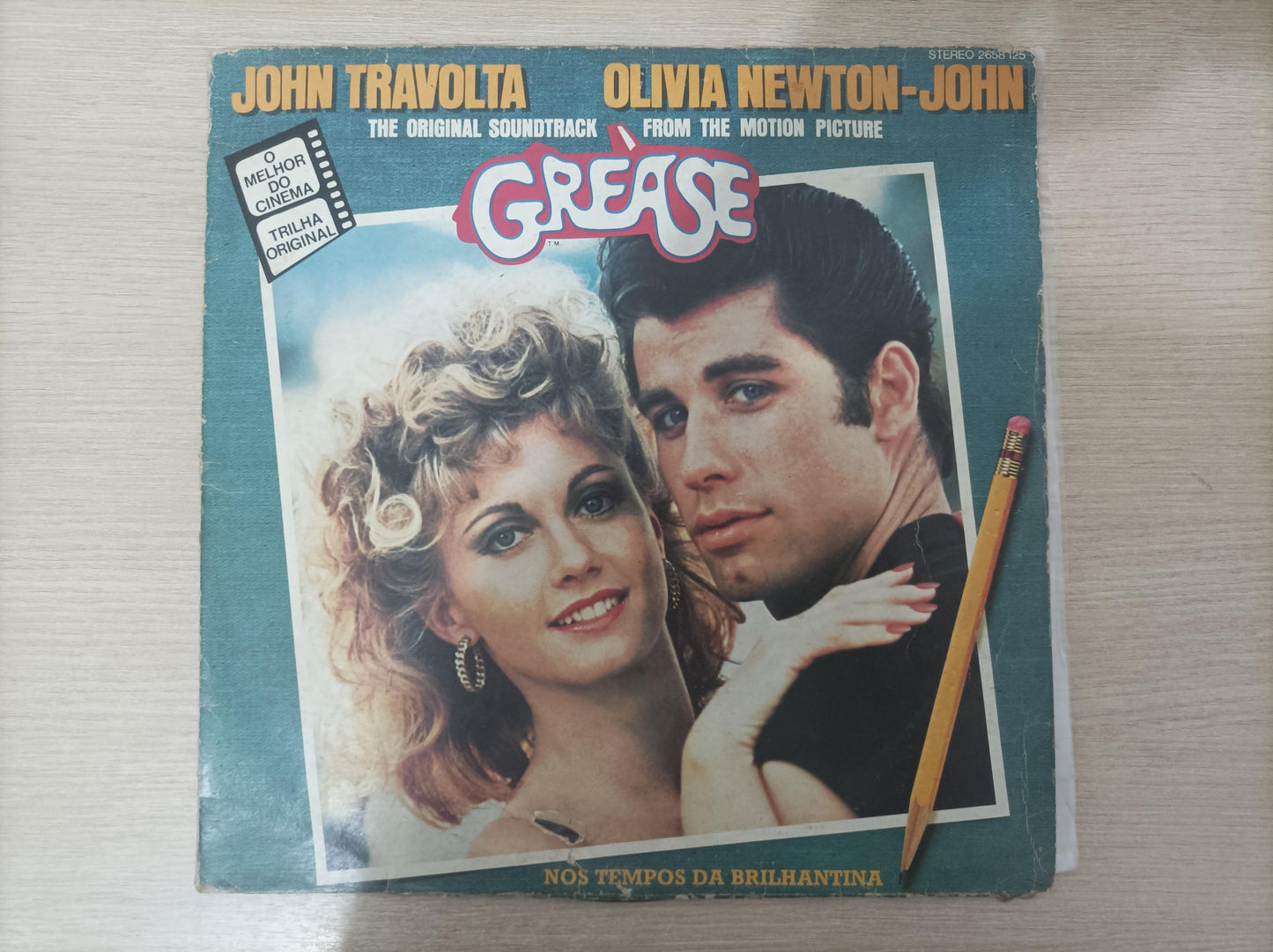 Lp Vinil Grease Nos Tempos da Brilhantina Duplo