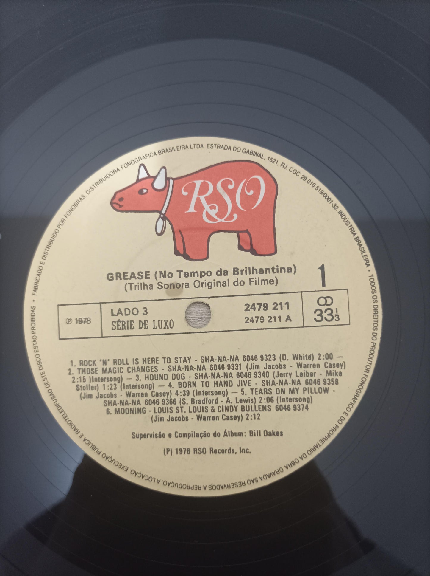 Lp Vinil Grease Nos Tempos da Brilhantina Duplo